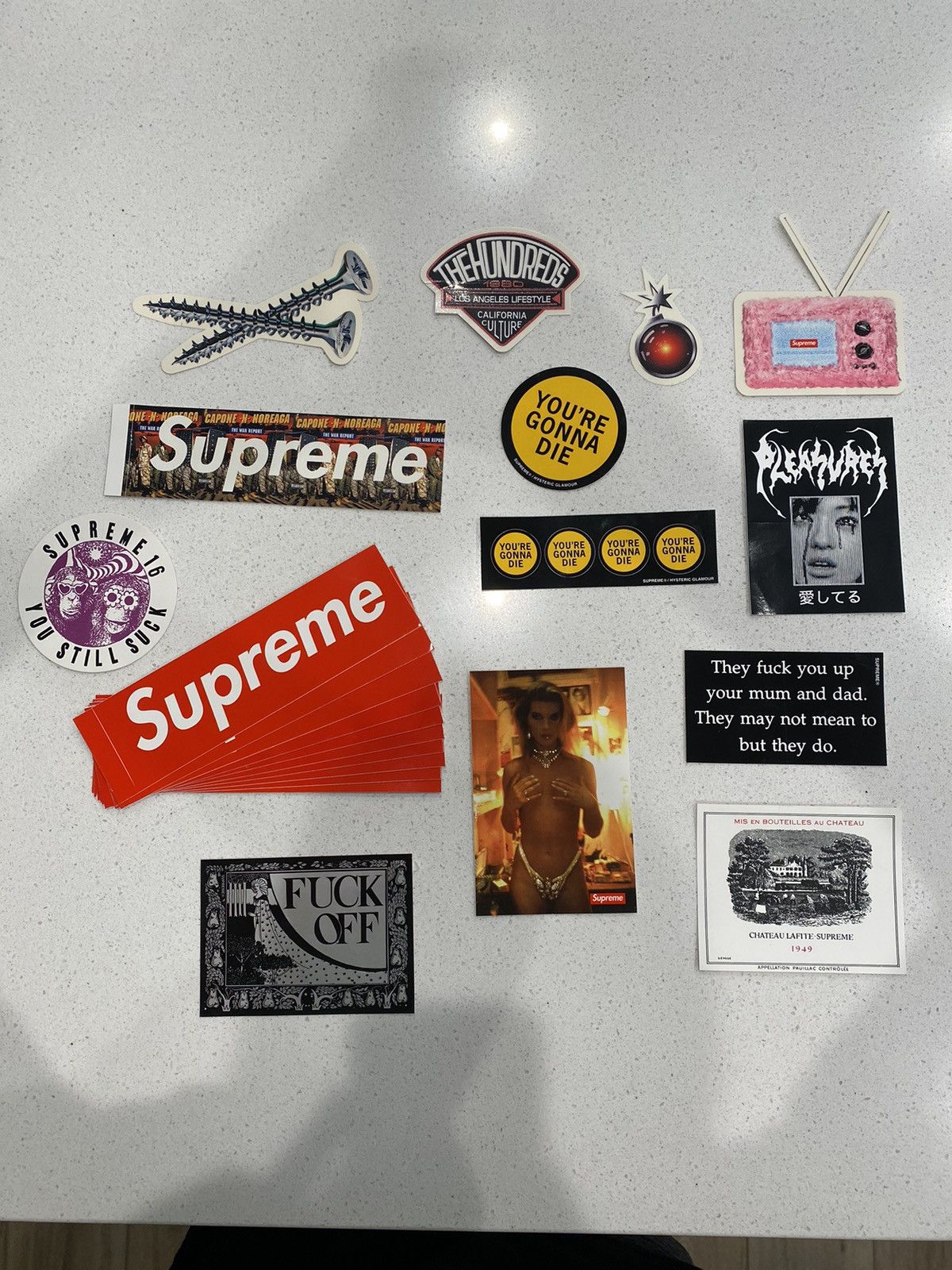 Supreme Stickers | Grailed