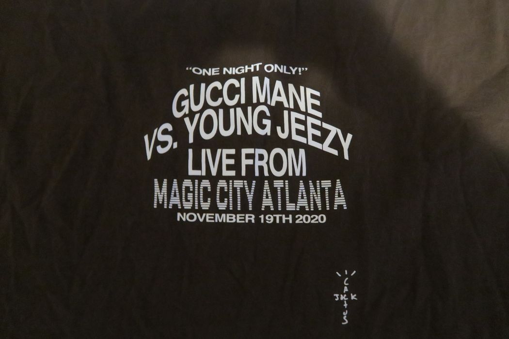 Travis Scott Cactus Jack Verzuz TM: 1017 T-Shirt Jeezy Vs