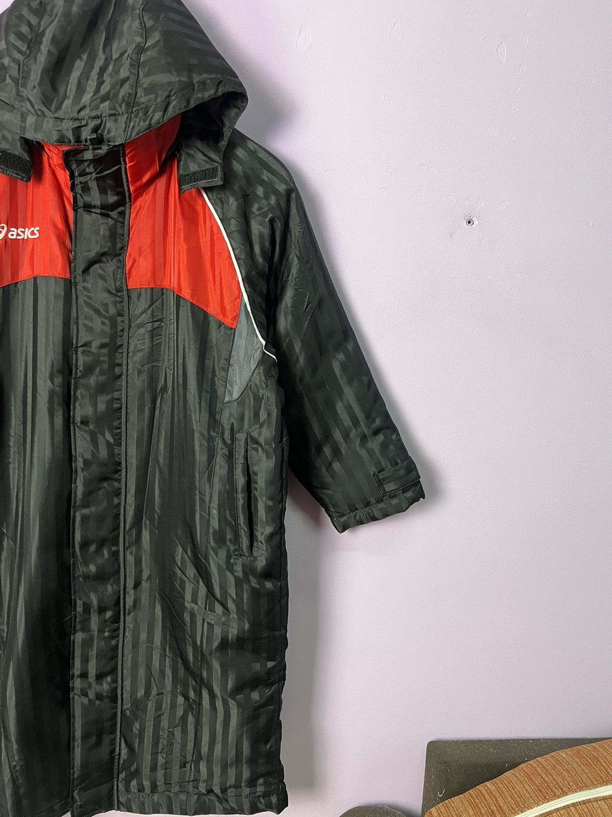 Asics 🔥Vintage ASICS Long Quilted Jackets Size US M / EU 48-50 / 2 - 19 Thumbnail