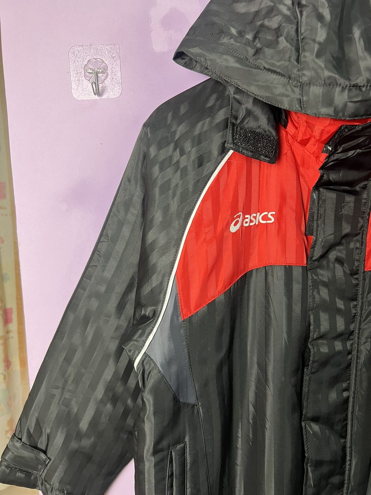 Asics 🔥Vintage ASICS Long Quilted Jackets Size US M / EU 48-50 / 2 - 3 Thumbnail