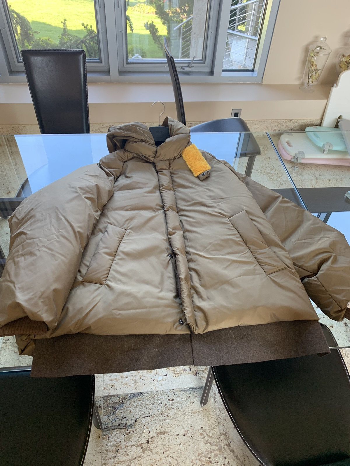 OAMC Frontline Down Parka in Tan / Khaki Size US L / EU 52-54 / 3 - 19 Thumbnail