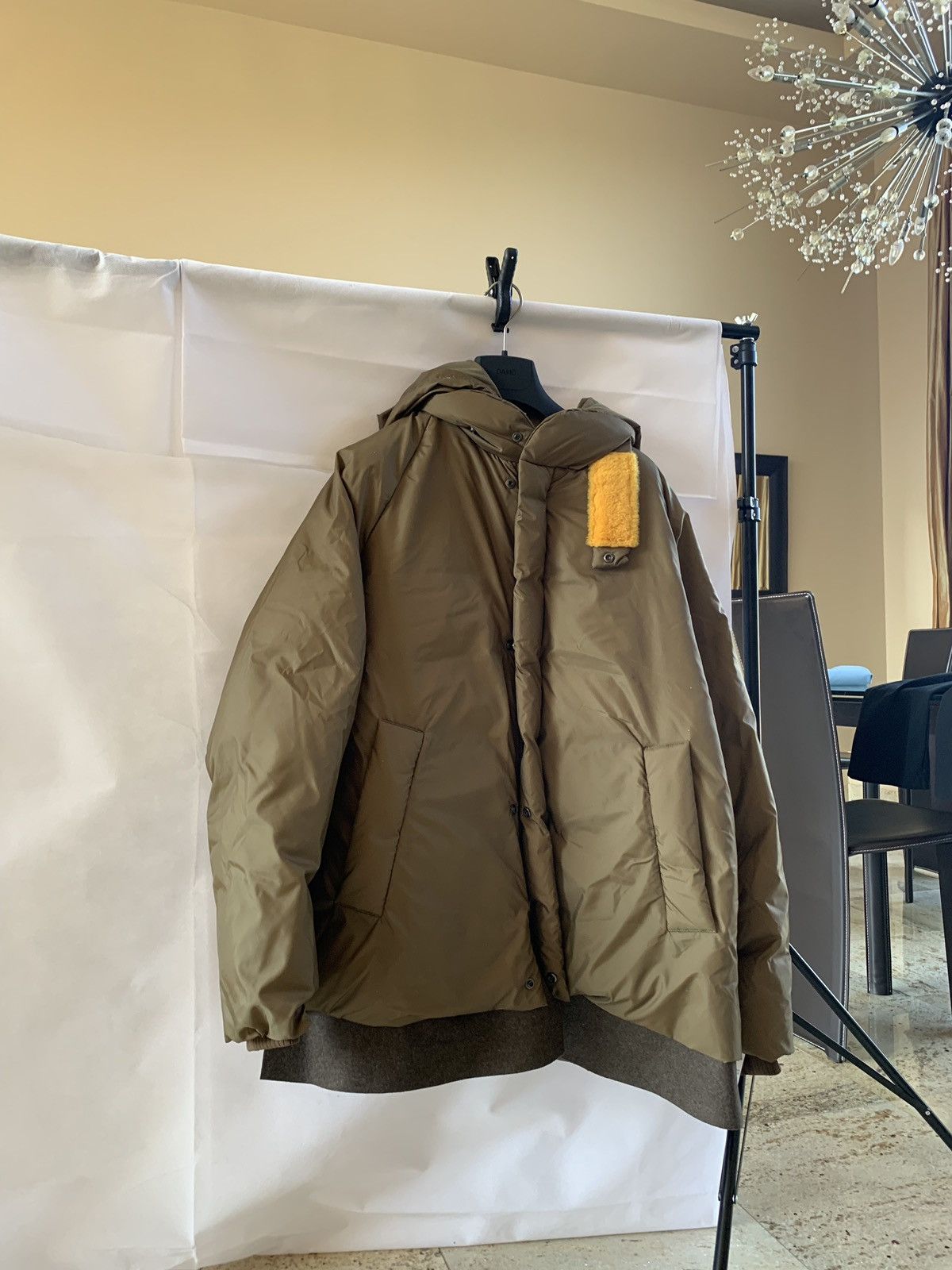 OAMC Frontline Down Parka in Tan / Khaki Size US L / EU 52-54 / 3 - 1 Thumbnail