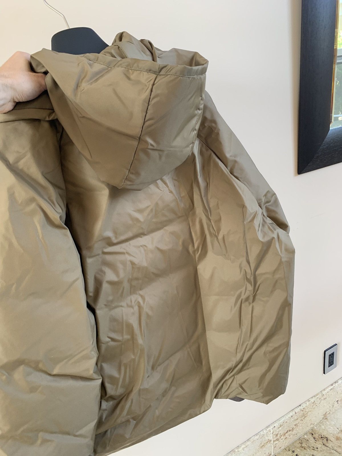 Oamc Frontline Down Parka in Tan / Khaki | Grailed