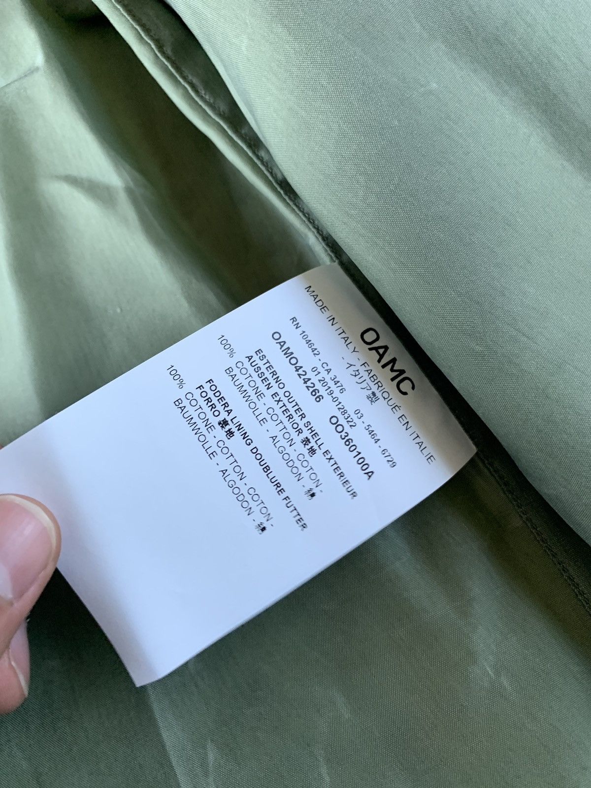 OAMC Houston Jacket in Green Size US L / EU 52-54 / 3 - 16 Thumbnail