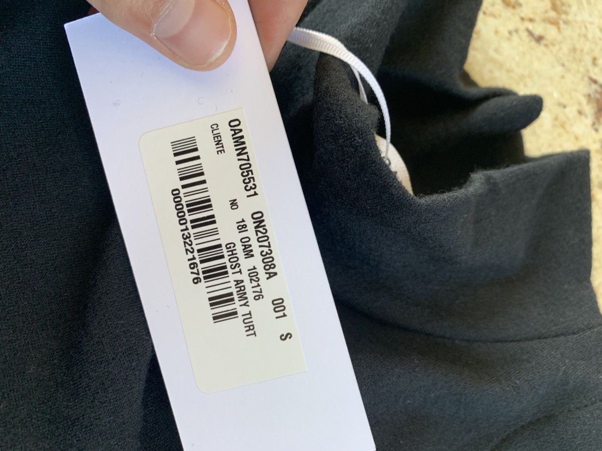 OAMC Ghost Army Turtleneck Size US L / EU 52-54 / 3 - 13 Thumbnail