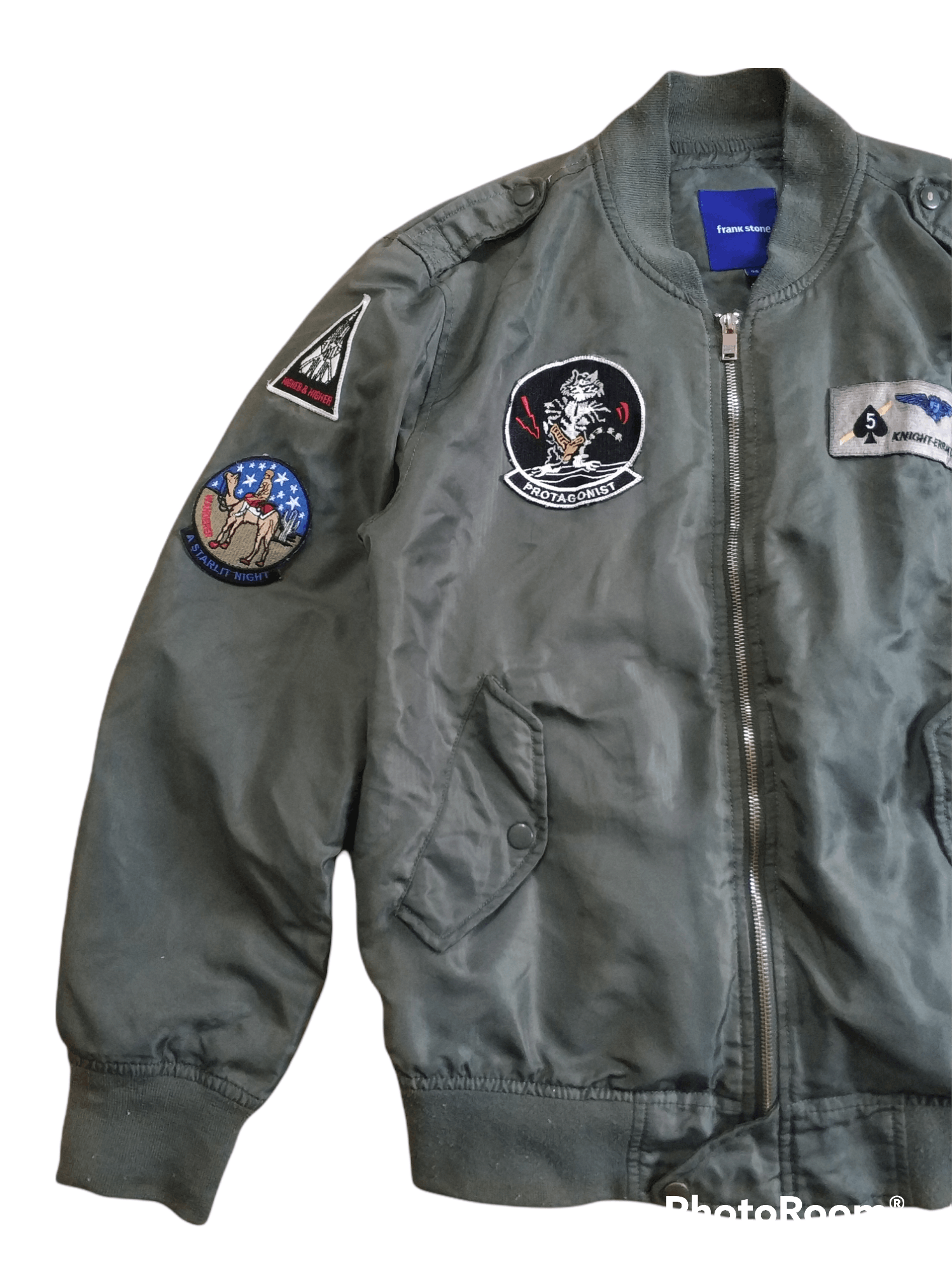If Six Was Nine 🔥Frank Stone Protagonist Patches Flight Jacket Size US M / EU 48-50 / 2 - 6 Thumbnail