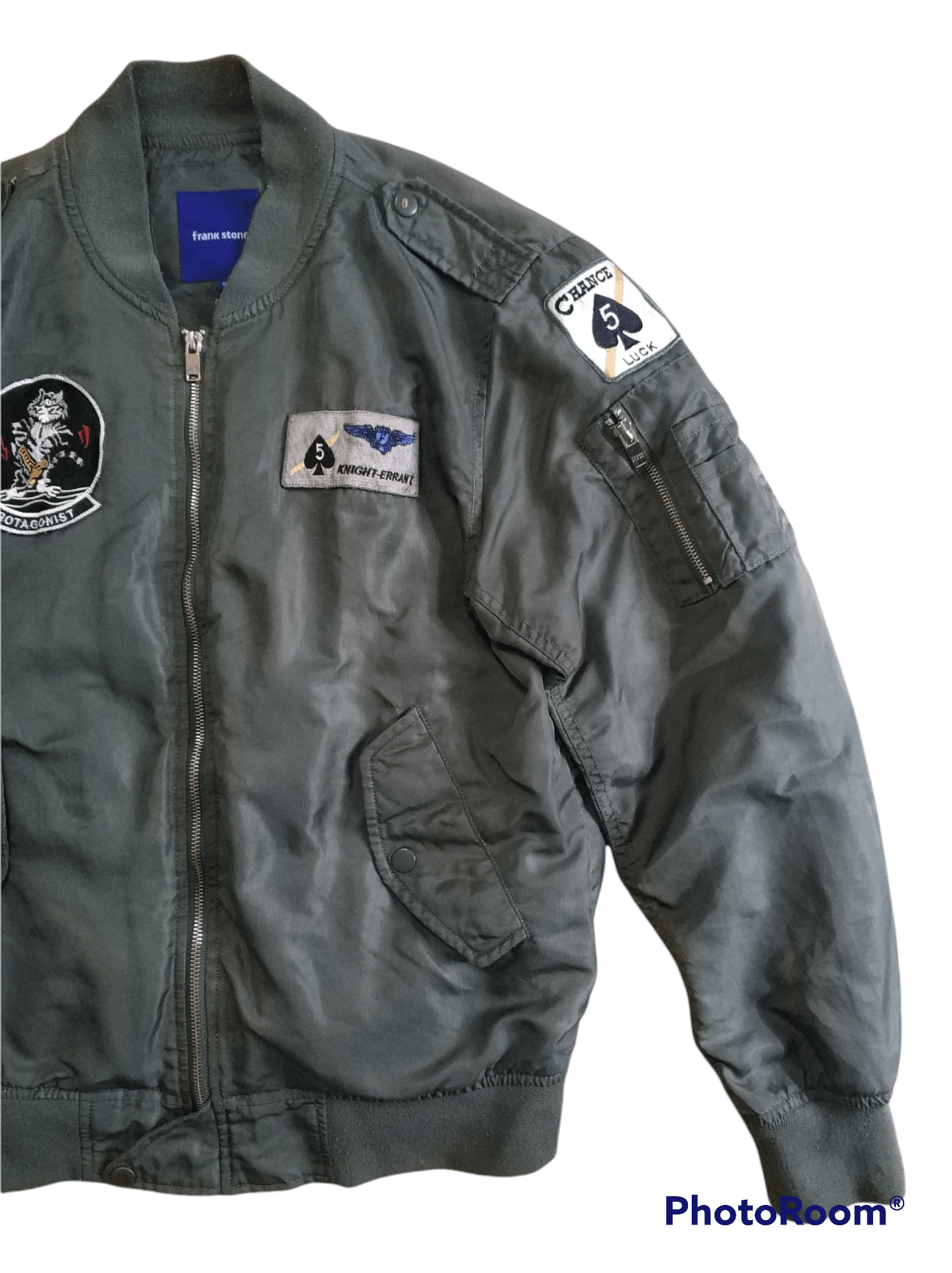 If Six Was Nine 🔥Frank Stone Protagonist Patches Flight Jacket Size US M / EU 48-50 / 2 - 5 Thumbnail