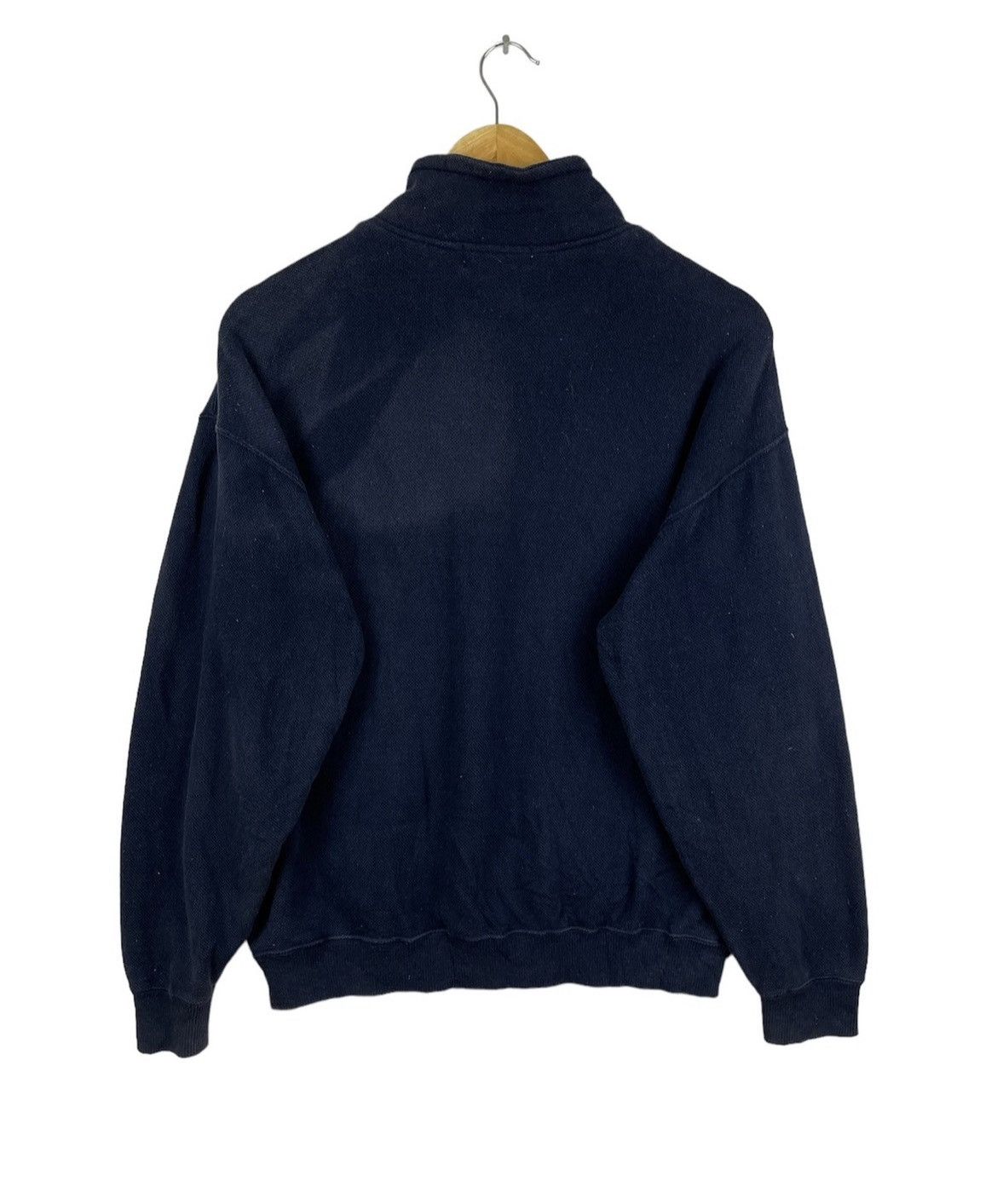 Vintage Yamaha Sports Center Half Zipper Navy