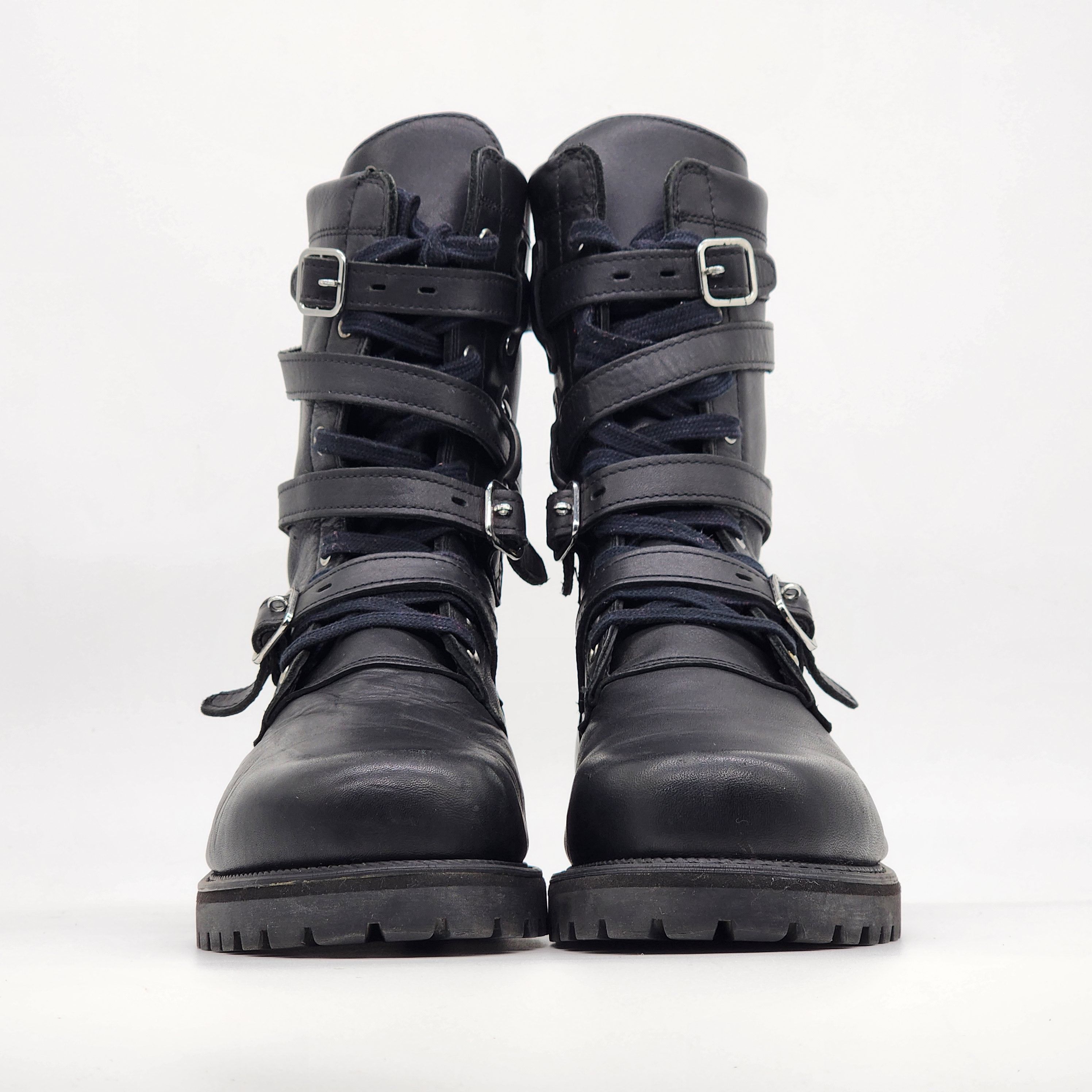 Adidas × Jeremy Scott Adidas x Jeremy Scott - FW11 Runway Strap Combat Boots  | Grailed