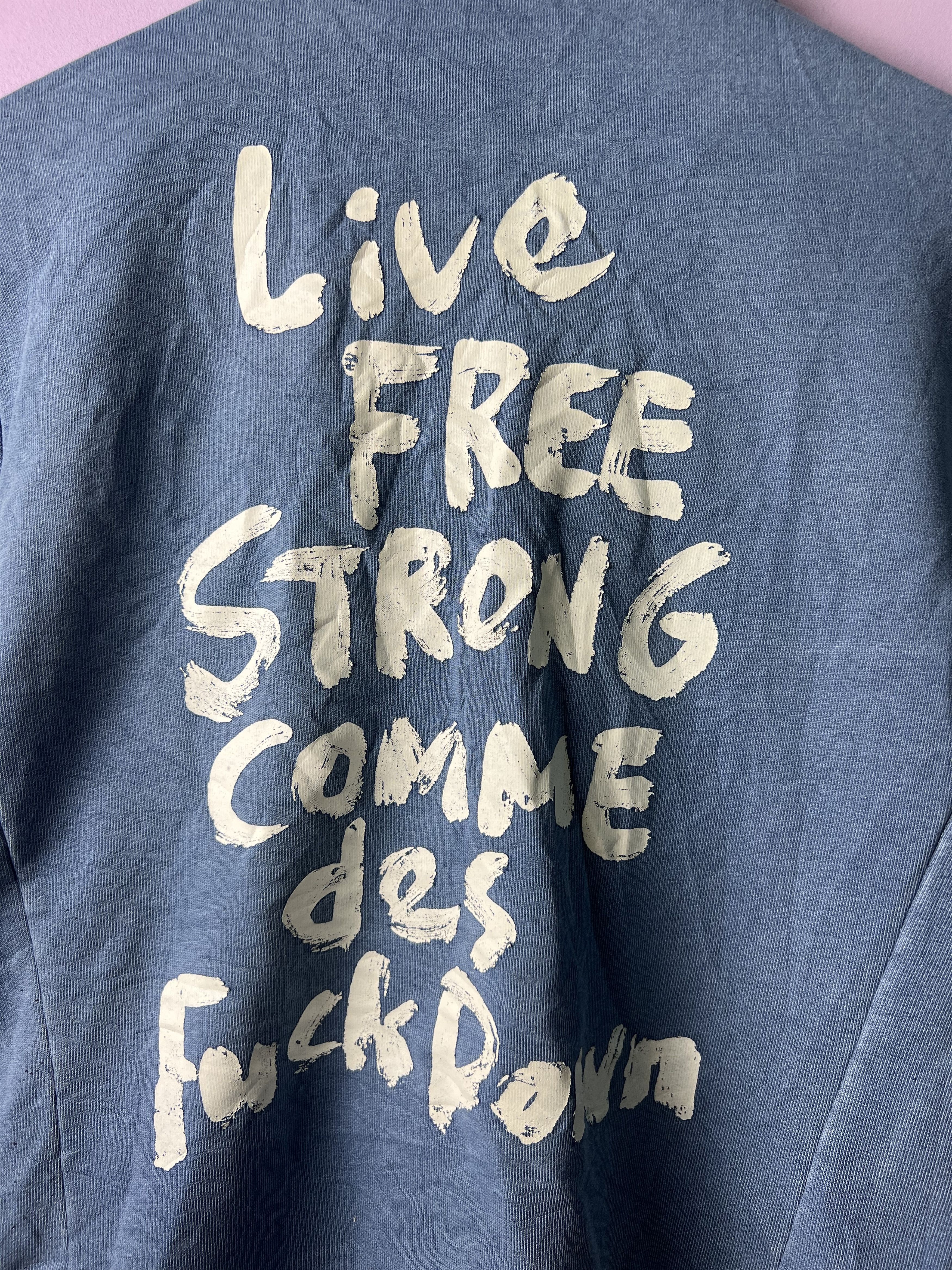 Comme Des Fuck Down 🔥Fuzzy Comme Des Fuck Down Light Jackets Size US S / EU 44-46 / 1 - 16 Thumbnail