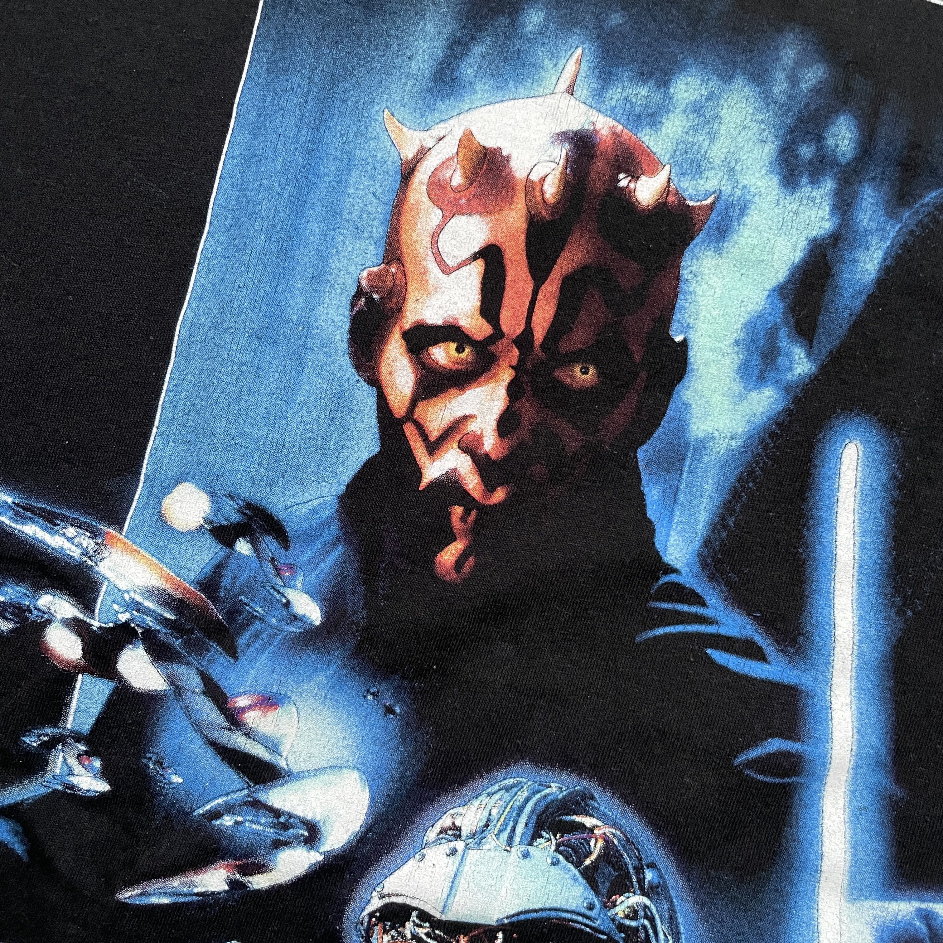 Jerzees Vintage Star Wars Episode I T-shirt Size US XL / EU 56 / 4 - 6 Thumbnail