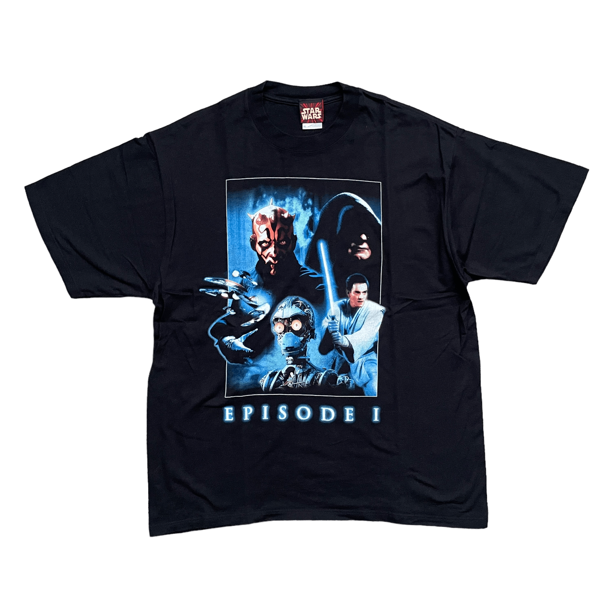 Jerzees Vintage Star Wars Episode I T-shirt Size US XL / EU 56 / 4 - 1 Thumbnail