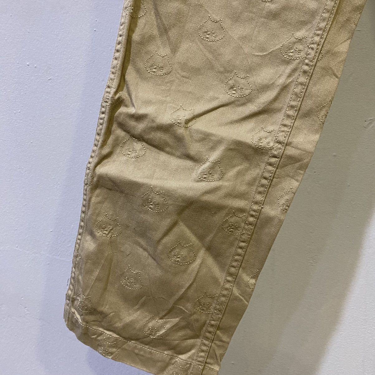 Issey Miyake × Ne-Net × Tsumori Chisato RARE‼️Issey Miyake By Ne-net Monogram Embroidery Casual Pant Size US 34 / EU 50 - 5 Thumbnail