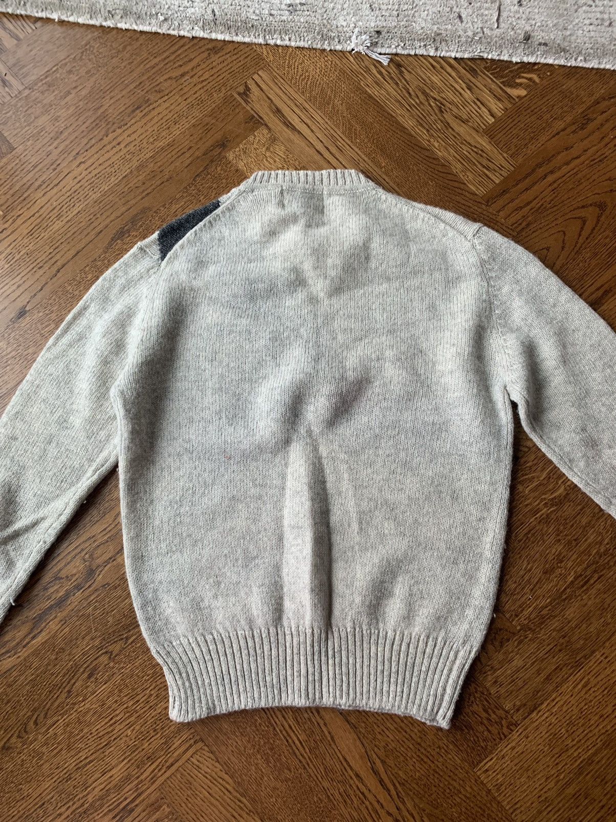 Japanese Brand × Vintage 80s Vintage Wool Sweater ALD Printed Wool Pullover Knit Jump Size US S / EU 44-46 / 1 - 6 Thumbnail
