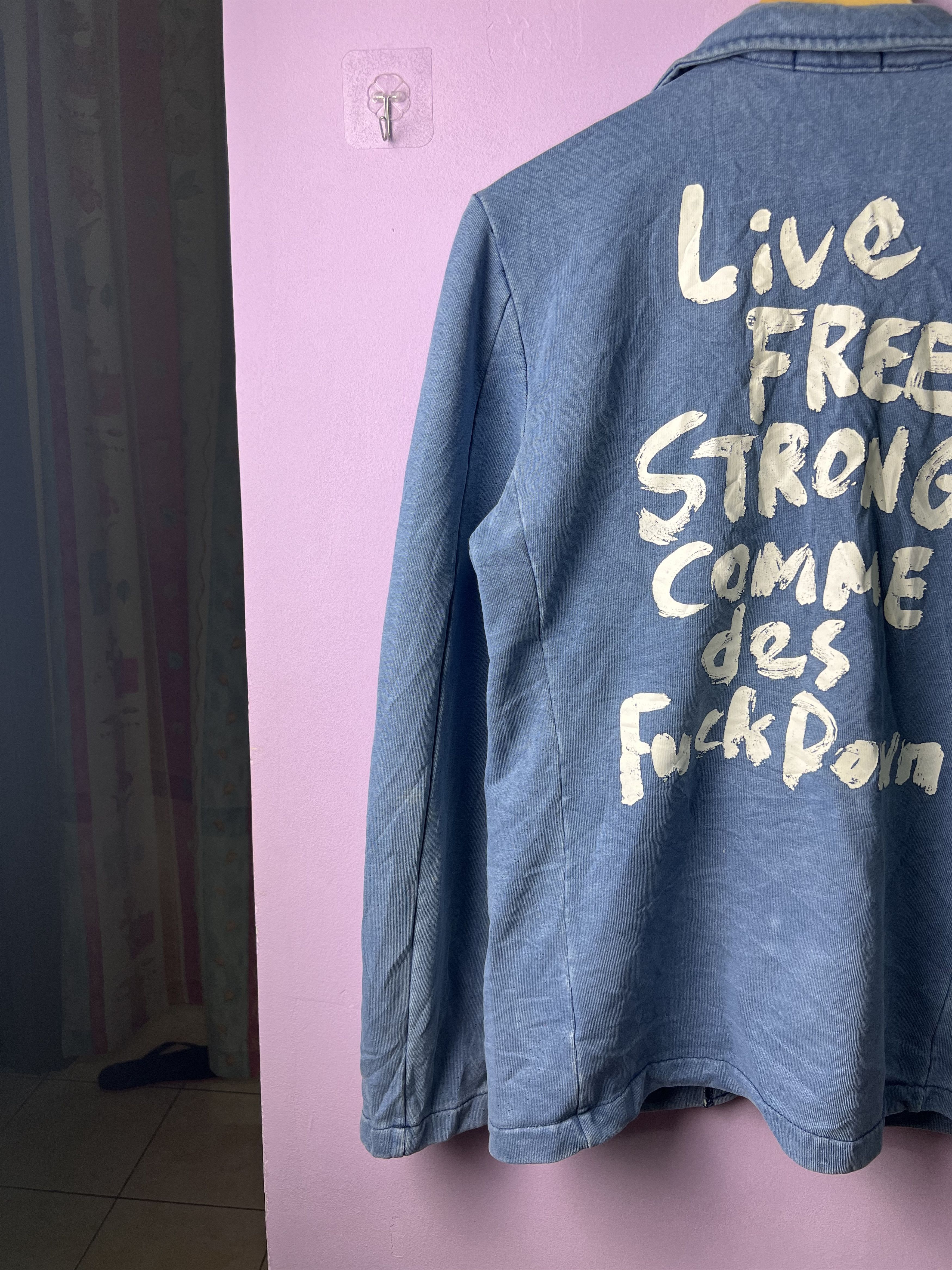 Comme Des Fuck Down 🔥Fuzzy Comme Des Fuck Down Light Jackets Size US S / EU 44-46 / 1 - 14 Thumbnail