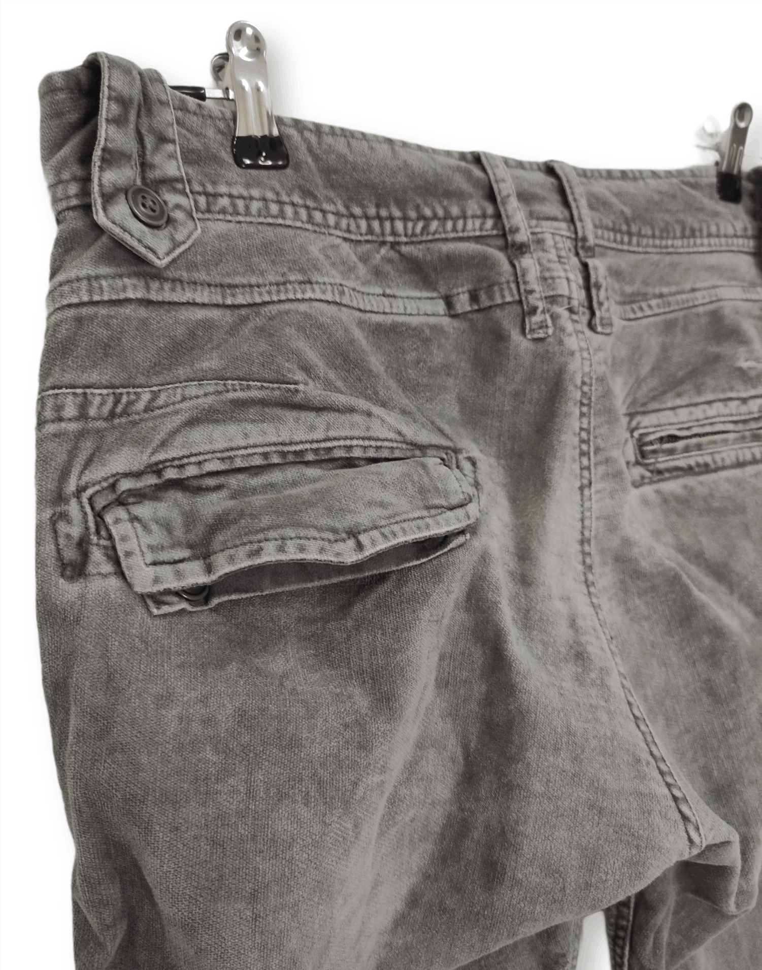 Diesel × Vintage Vintage Diesel Velvet Denim Size US 33 - 3 Thumbnail