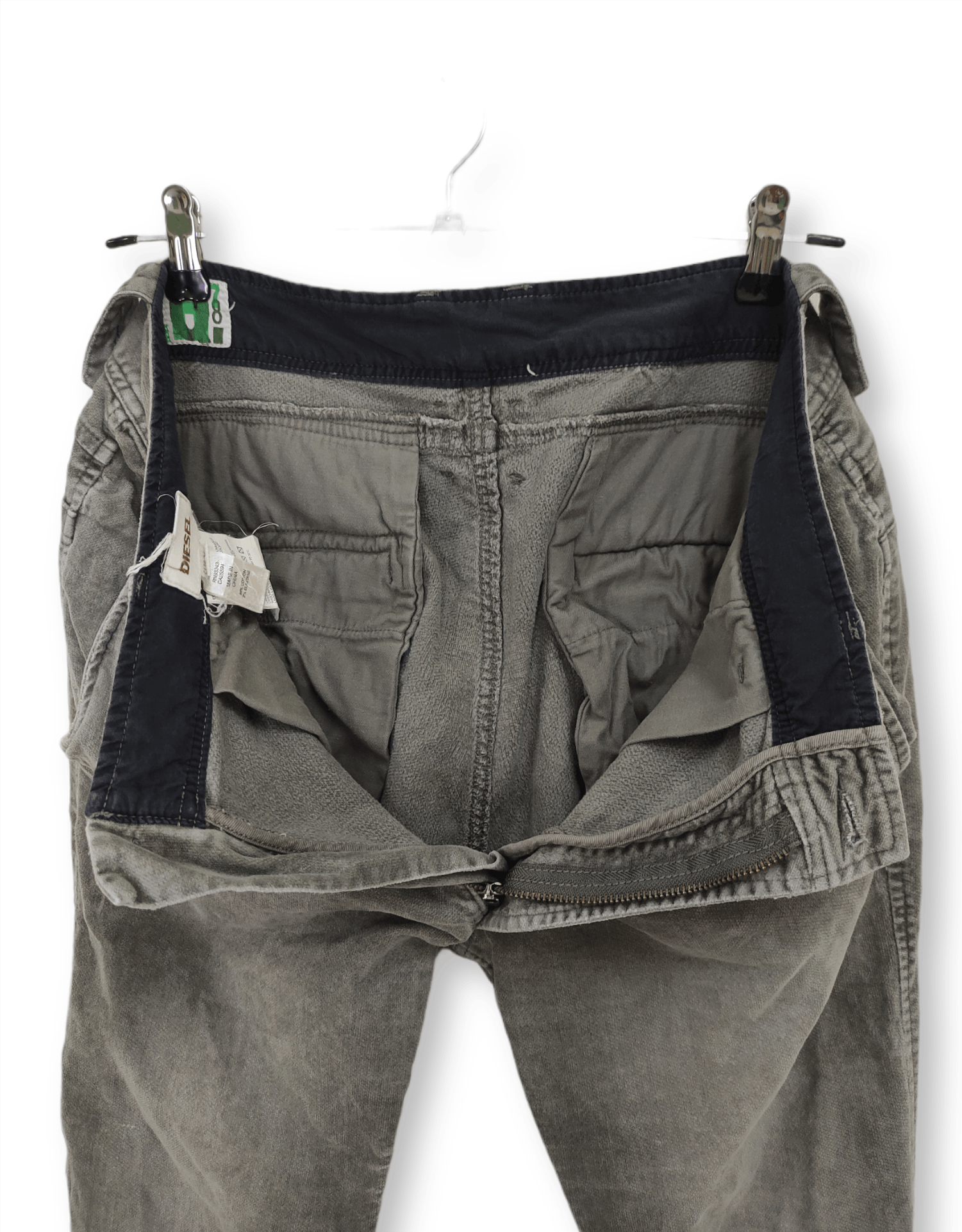 Diesel × Vintage Vintage Diesel Velvet Denim Size US 33 - 4 Thumbnail