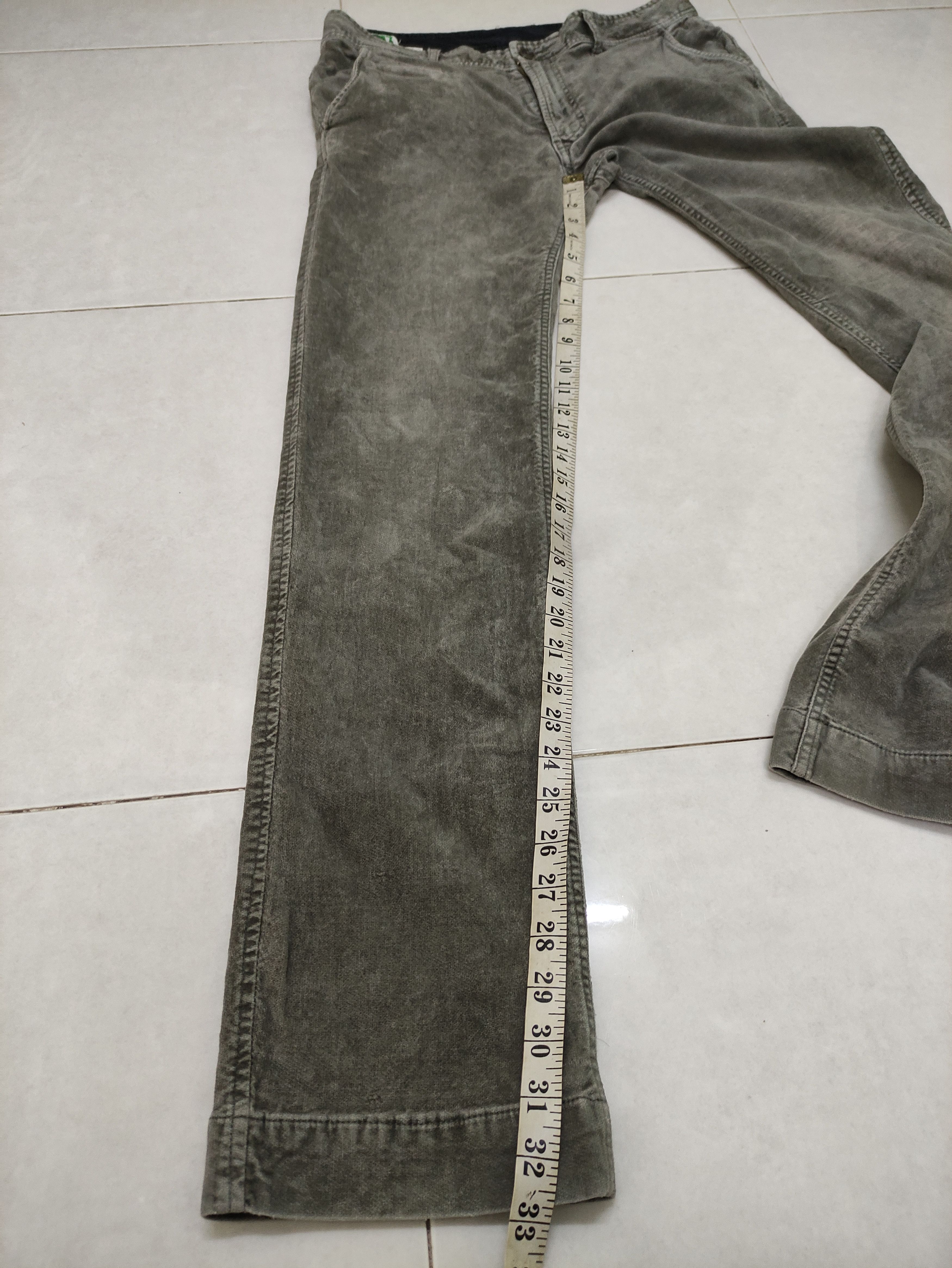 Diesel × Vintage Vintage Diesel Velvet Denim Size US 33 - 12 Thumbnail