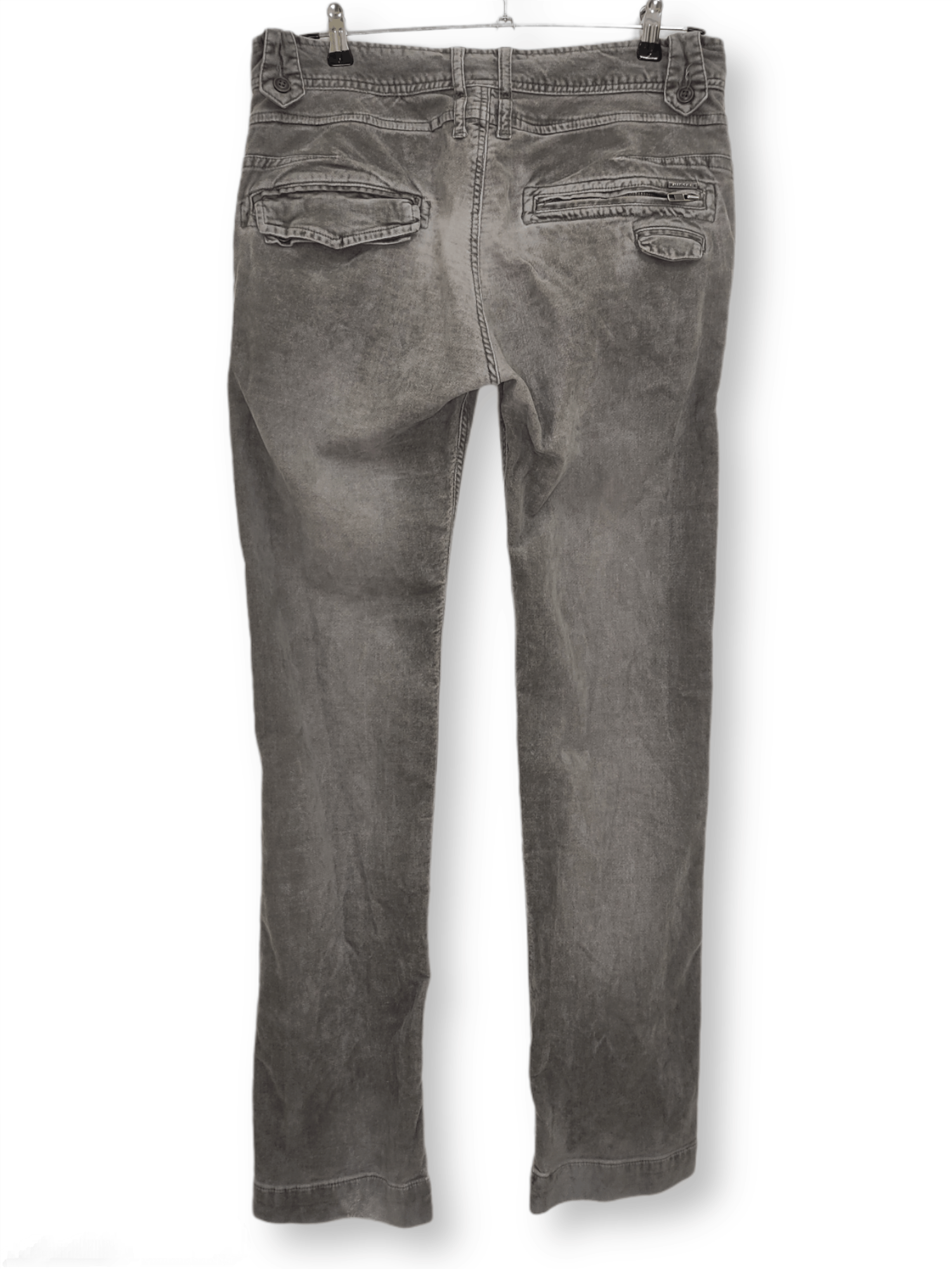 Diesel × Vintage Vintage Diesel Velvet Denim Size US 33 - 2 Thumbnail