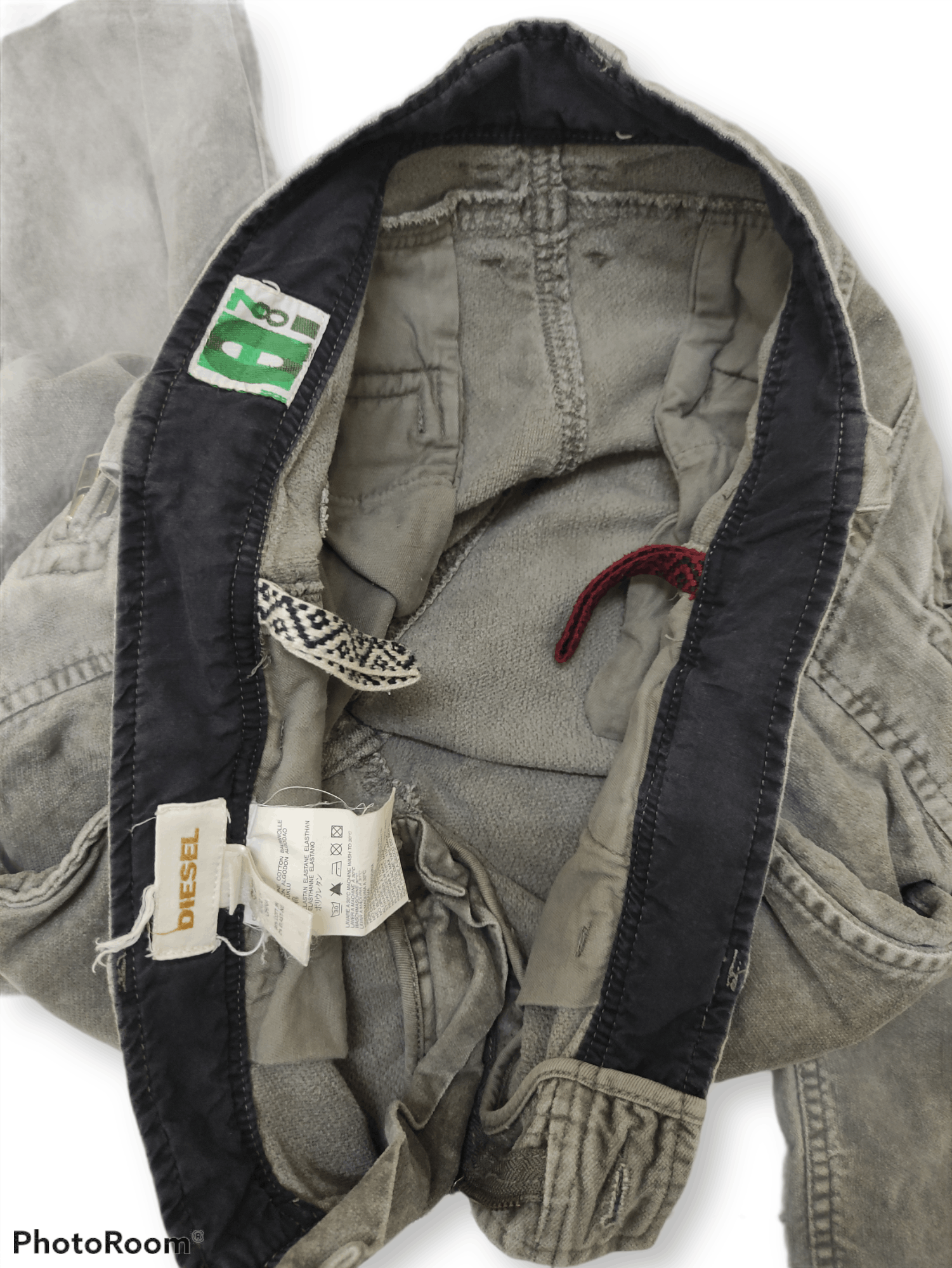 Diesel × Vintage Vintage Diesel Velvet Denim Size US 33 - 7 Thumbnail