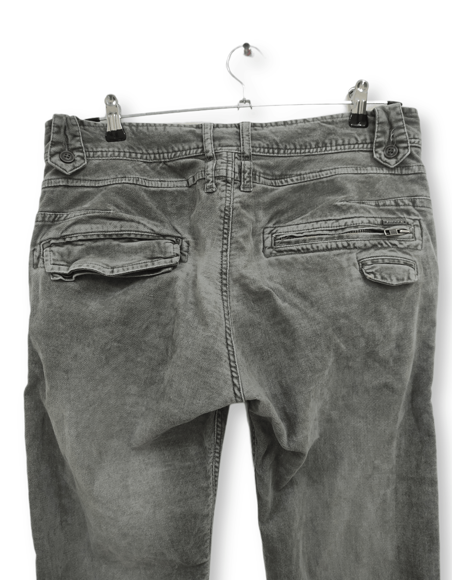 Diesel × Vintage Vintage Diesel Velvet Denim Size US 33 - 6 Thumbnail