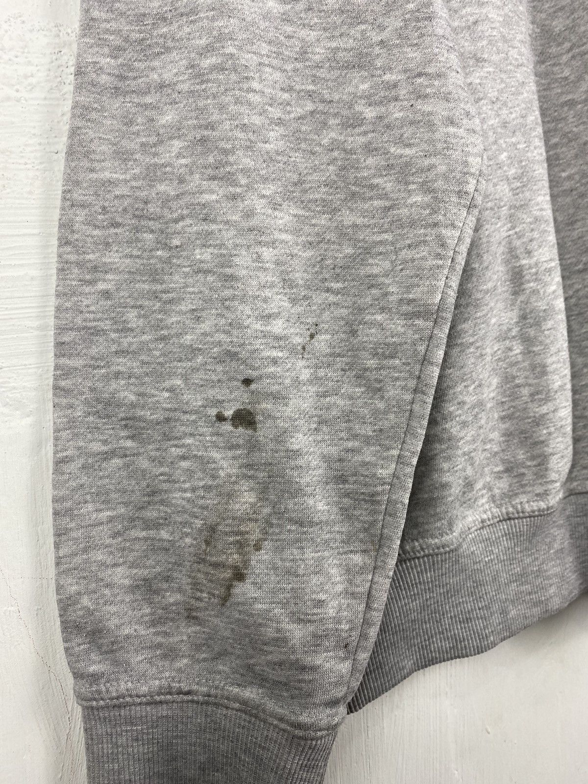 Japanese Brand STEAL 🔥 Vintage Small Logo Embroidered Head Sweatshirt Size US L / EU 52-54 / 3 - 10 Thumbnail