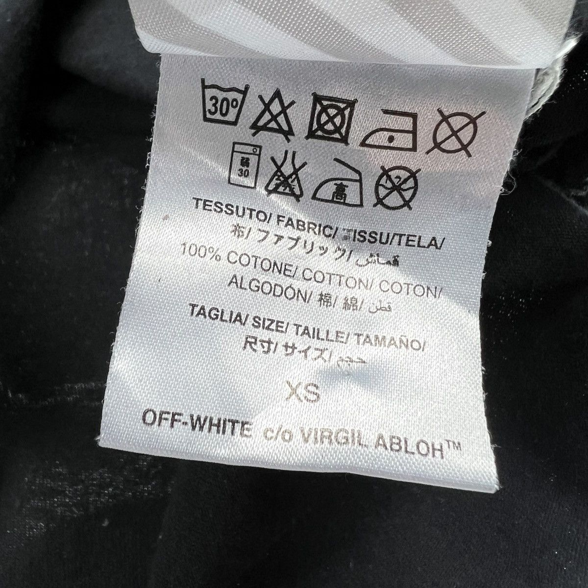 Off-White Off-White Diagonal Arrows Black Long Sleeve T Shirt Size US XS / EU 42 / 0 - 9 Thumbnail