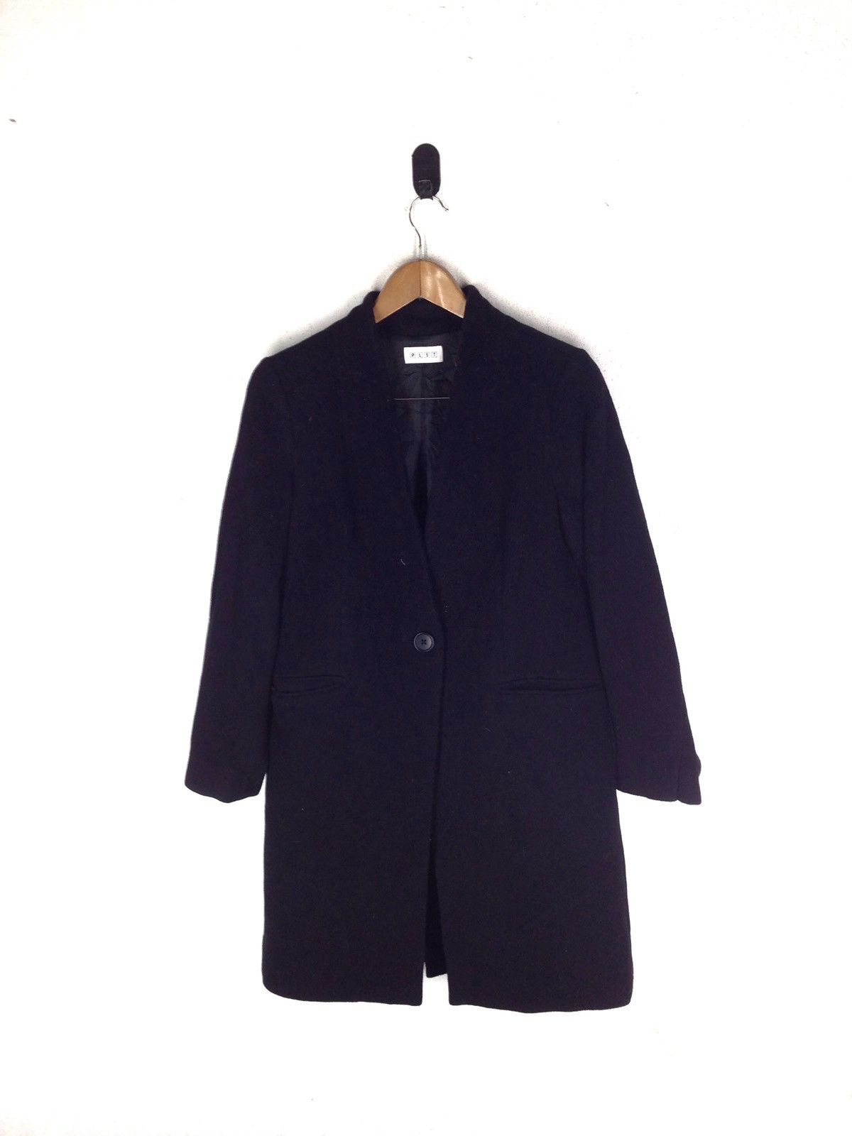 Designer × Japanese Brand PLST Wool Long Jacket Japanese Brand Size US M / EU 48-50 / 2 - 1 Thumbnail