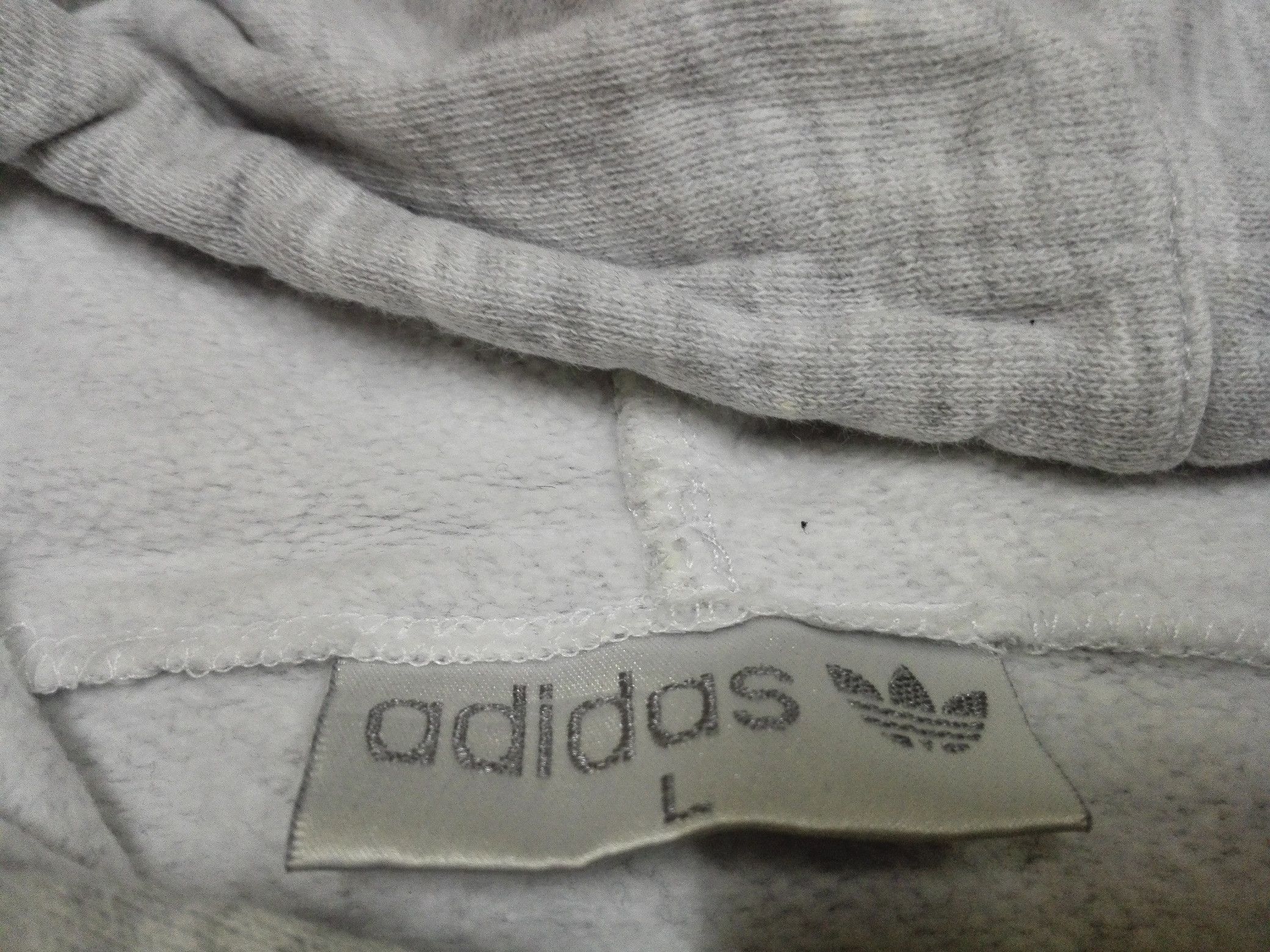 Adidas Vintage 90s ADIDAS TREFOIL HOODIE SWEATSHIRT Size US L / EU 52-54 / 3 - 2 Thumbnail