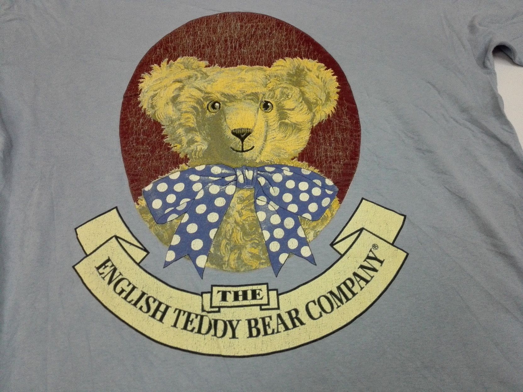 Vintage Vintage 80s The English Teddy Bear Company Tee Shirt Size US M / EU 48-50 / 2 - 2 Thumbnail