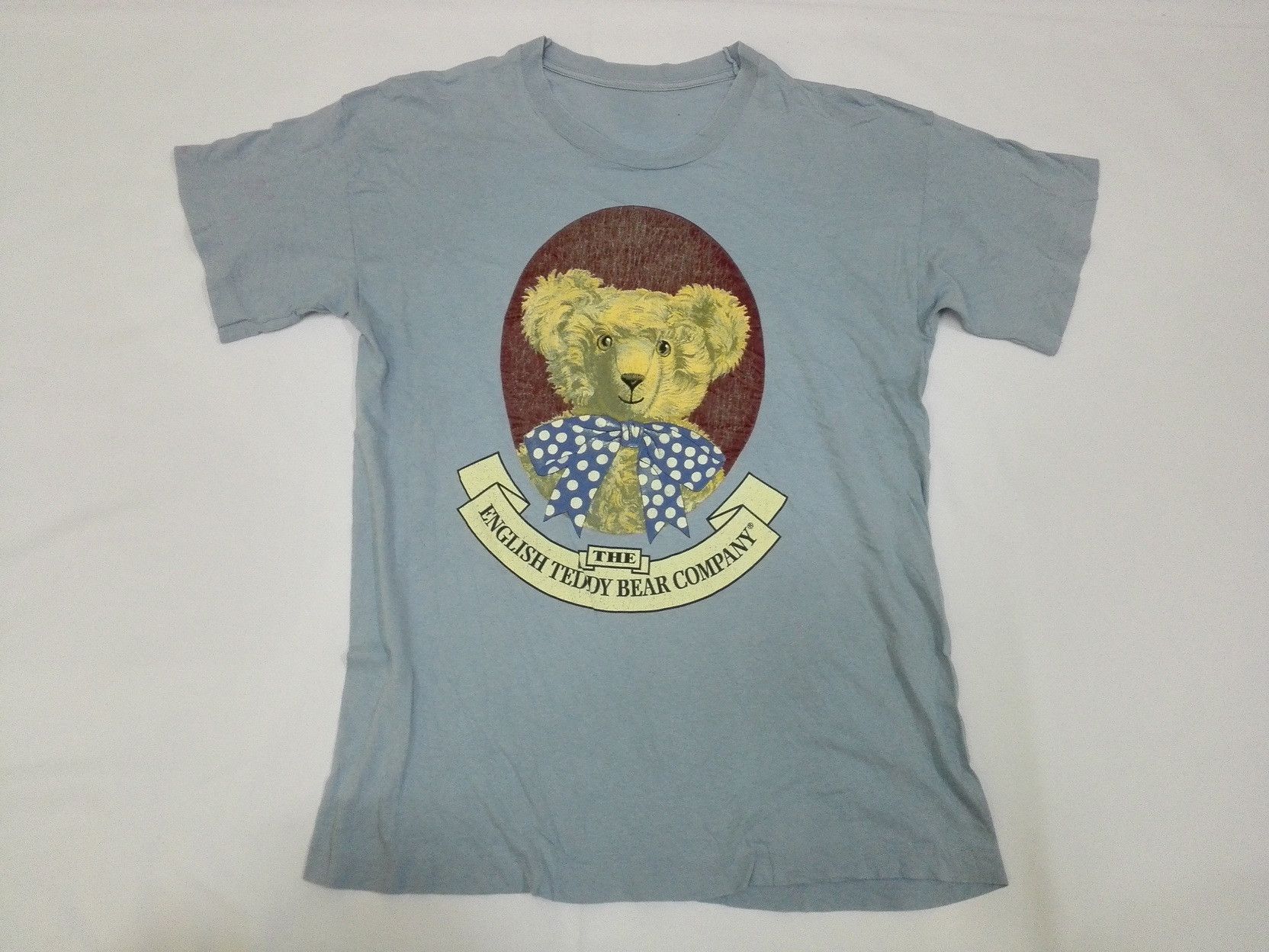 Vintage Vintage 80s The English Teddy Bear Company Tee Shirt Size US M / EU 48-50 / 2 - 1 Thumbnail