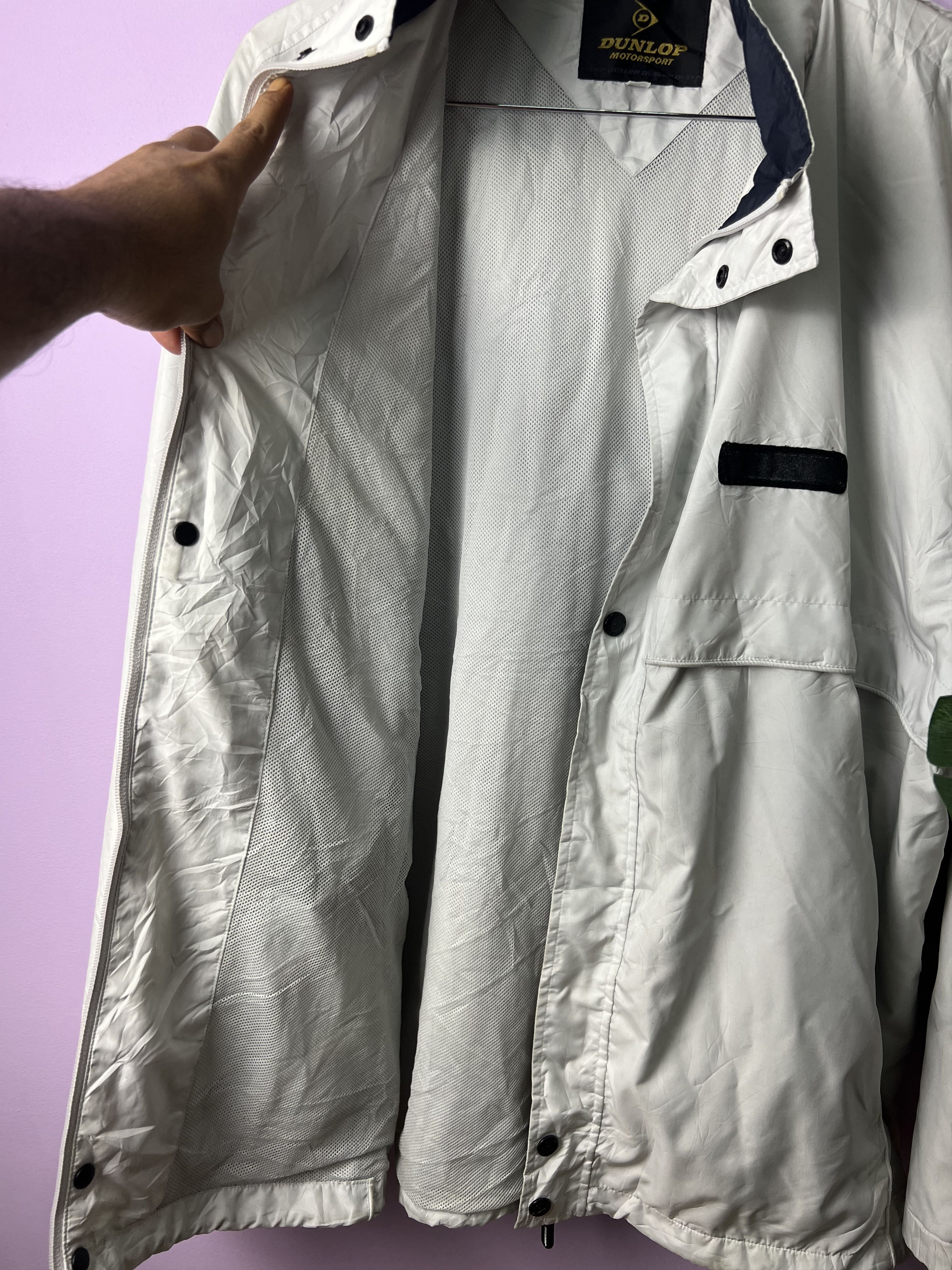 Dunlop 🔥Vintage Dunlop Motorsport Light Jackets Size US XL / EU 56 / 4 - 15 Thumbnail