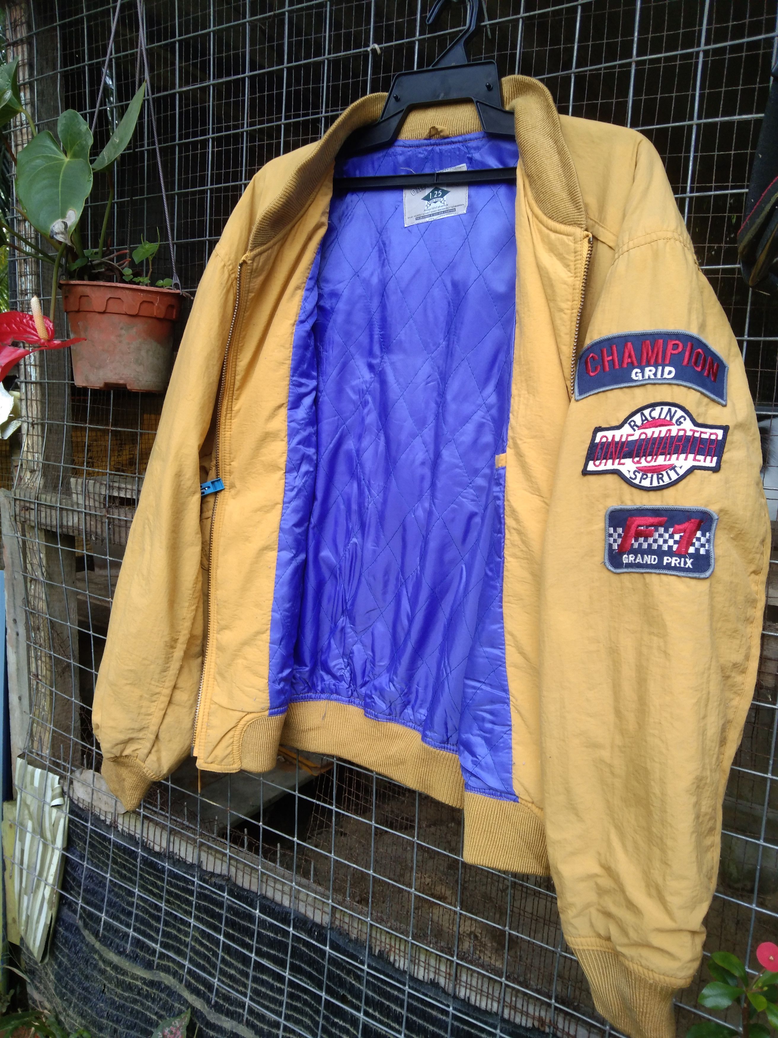 Japanese Brand × Vintage ONE QUARTER F1 AUTO SPORT JACKET Size US L / EU 52-54 / 3 - 6 Thumbnail