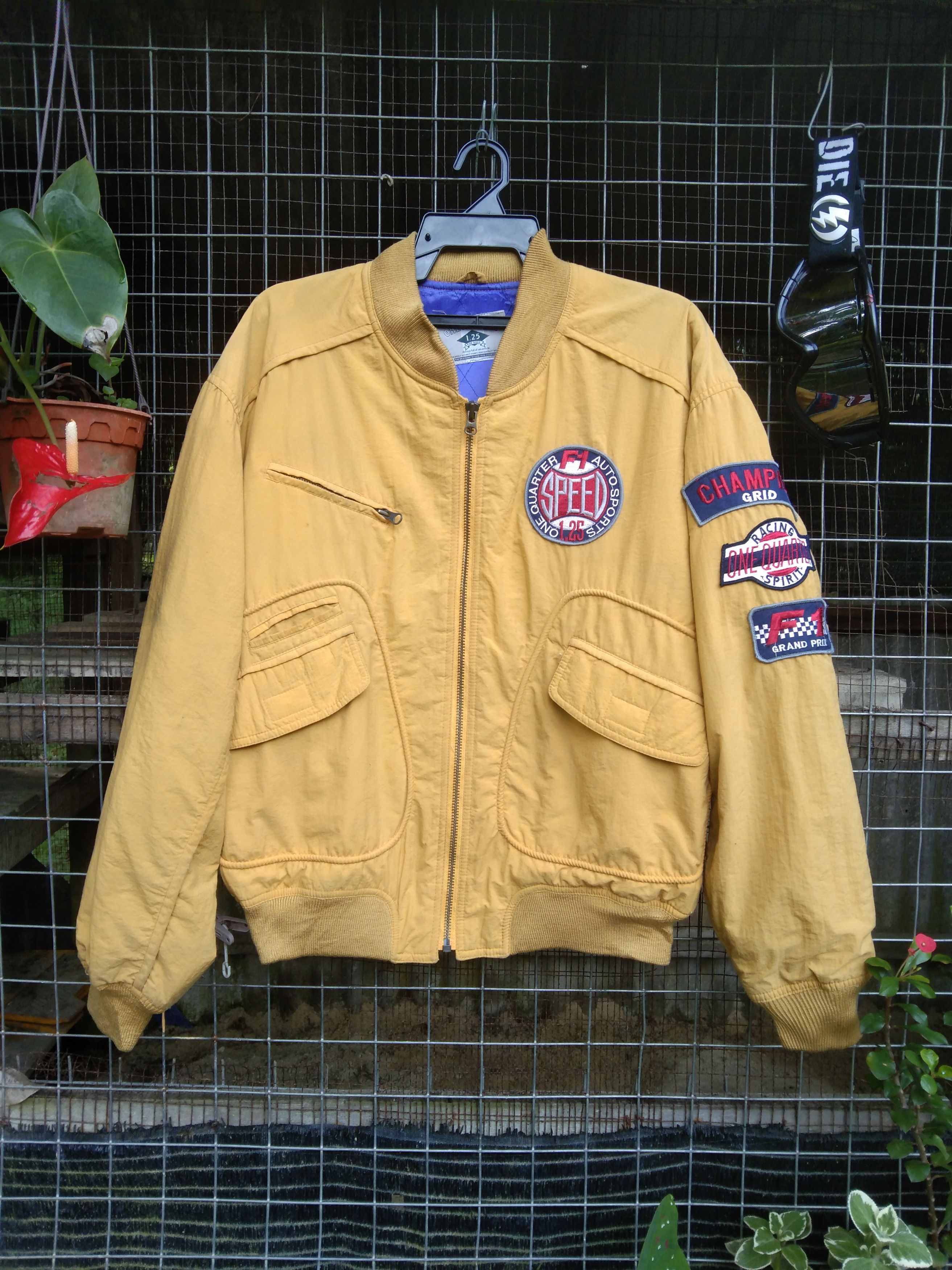 Japanese Brand × Vintage ONE QUARTER F1 AUTO SPORT JACKET Size US L / EU 52-54 / 3 - 1 Thumbnail