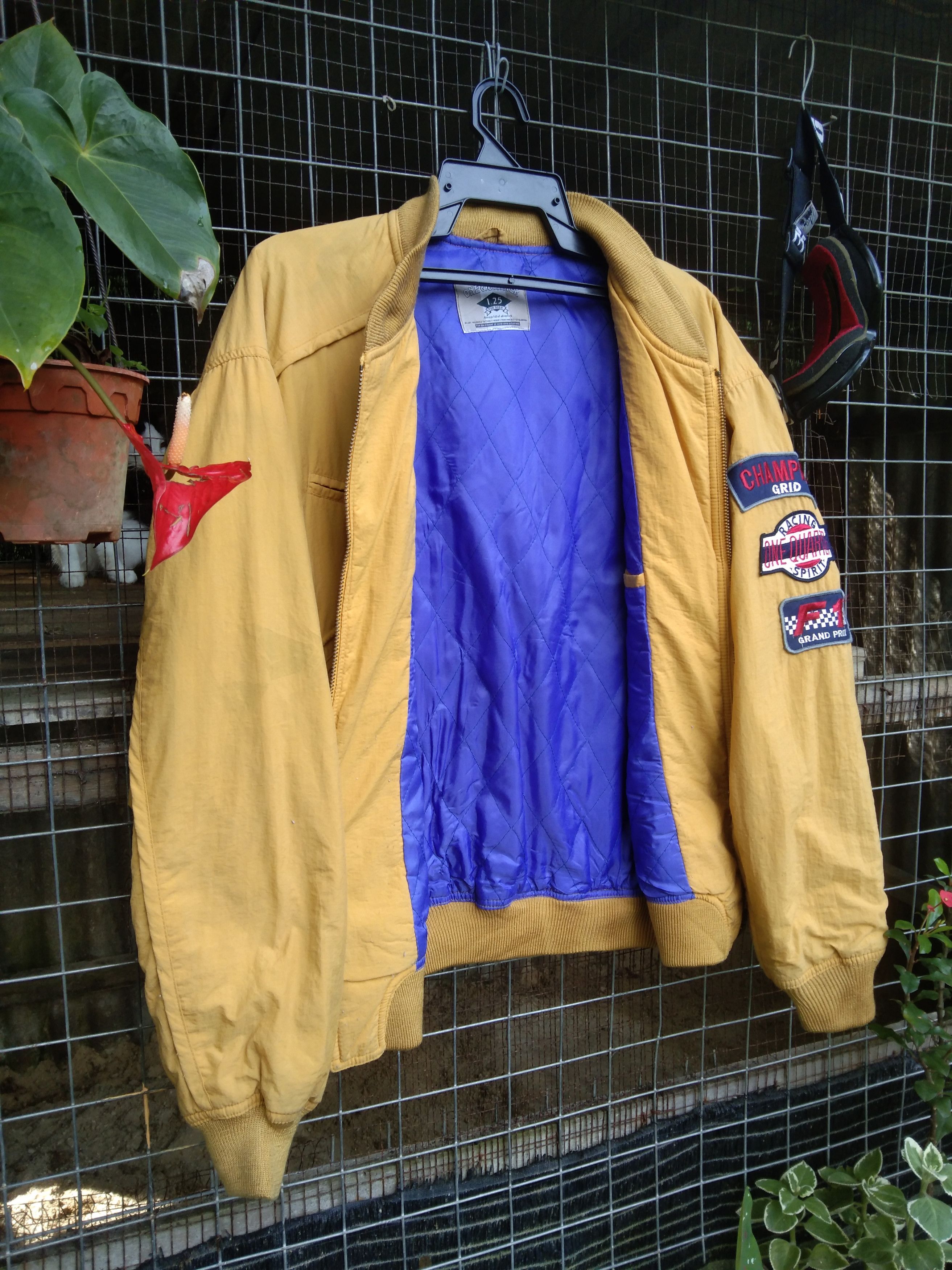 Japanese Brand × Vintage ONE QUARTER F1 AUTO SPORT JACKET Size US L / EU 52-54 / 3 - 5 Thumbnail