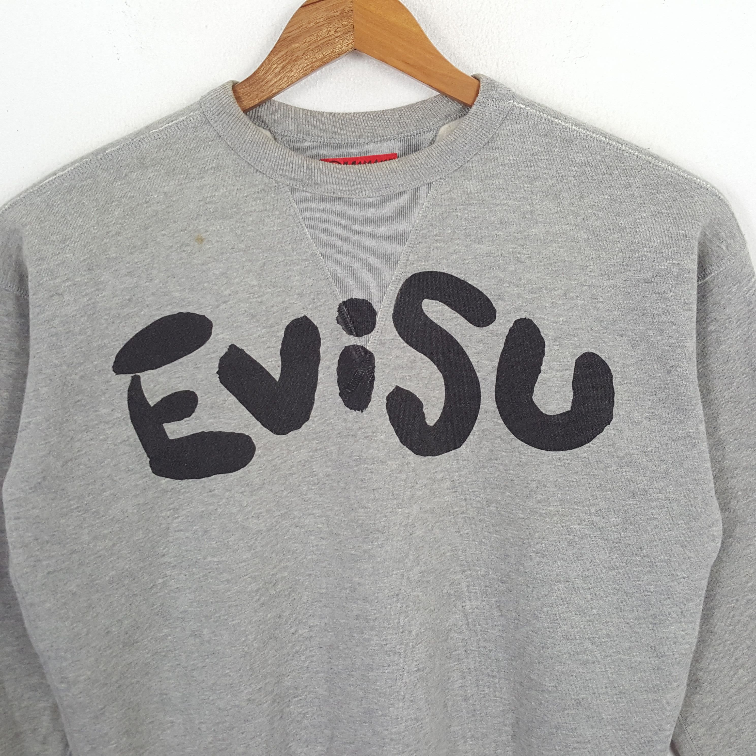 Evisu × Japanese Brand × Vintage Vintage EVISU Japan Brand Daicock Logo Design Sweatshirts Size US L / EU 52-54 / 3 - 2 Thumbnail