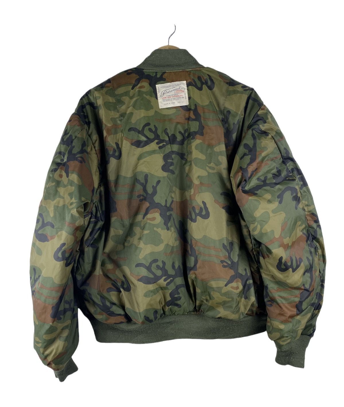 Other Vintage Puremind Camo Riversable Zip Up Bomber Jacket Size US L / EU 52-54 / 3 - 3 Thumbnail