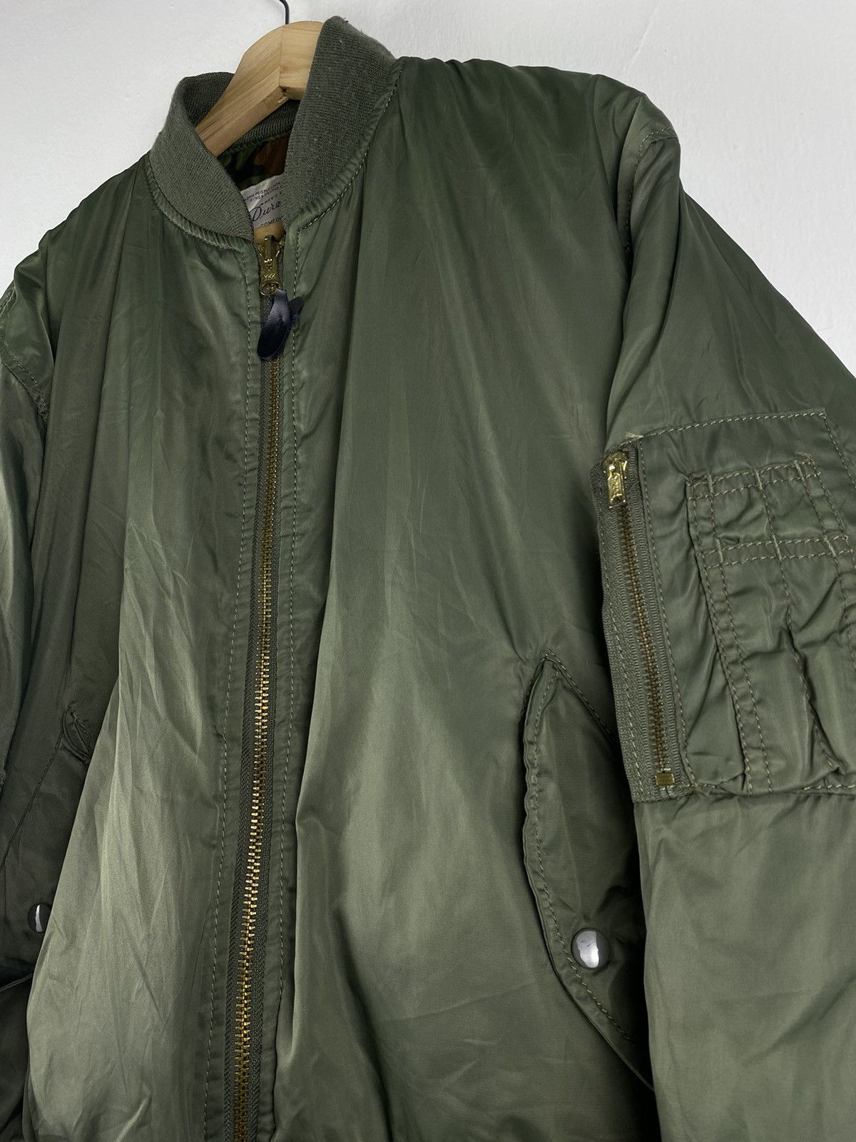 Other Vintage Puremind Camo Riversable Zip Up Bomber Jacket Size US L / EU 52-54 / 3 - 9 Thumbnail