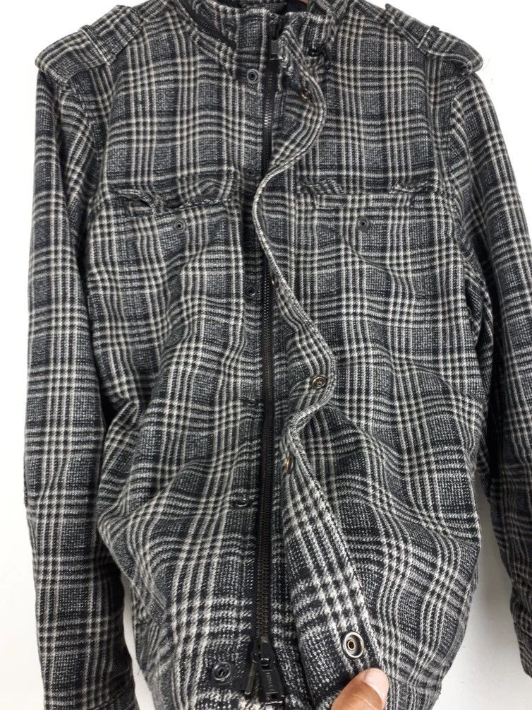 Gap × Japanese Brand × Vintage Vintage Gap Striped Zipper Button Up Jacket Size US S / EU 44-46 / 1 - 2 Thumbnail