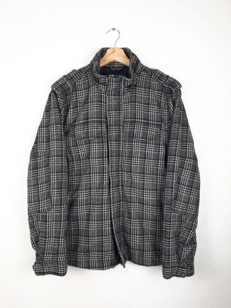Gap × Japanese Brand × Vintage Vintage Gap Striped Zipper Button Up Jacket Size US S / EU 44-46 / 1 - 1 Thumbnail