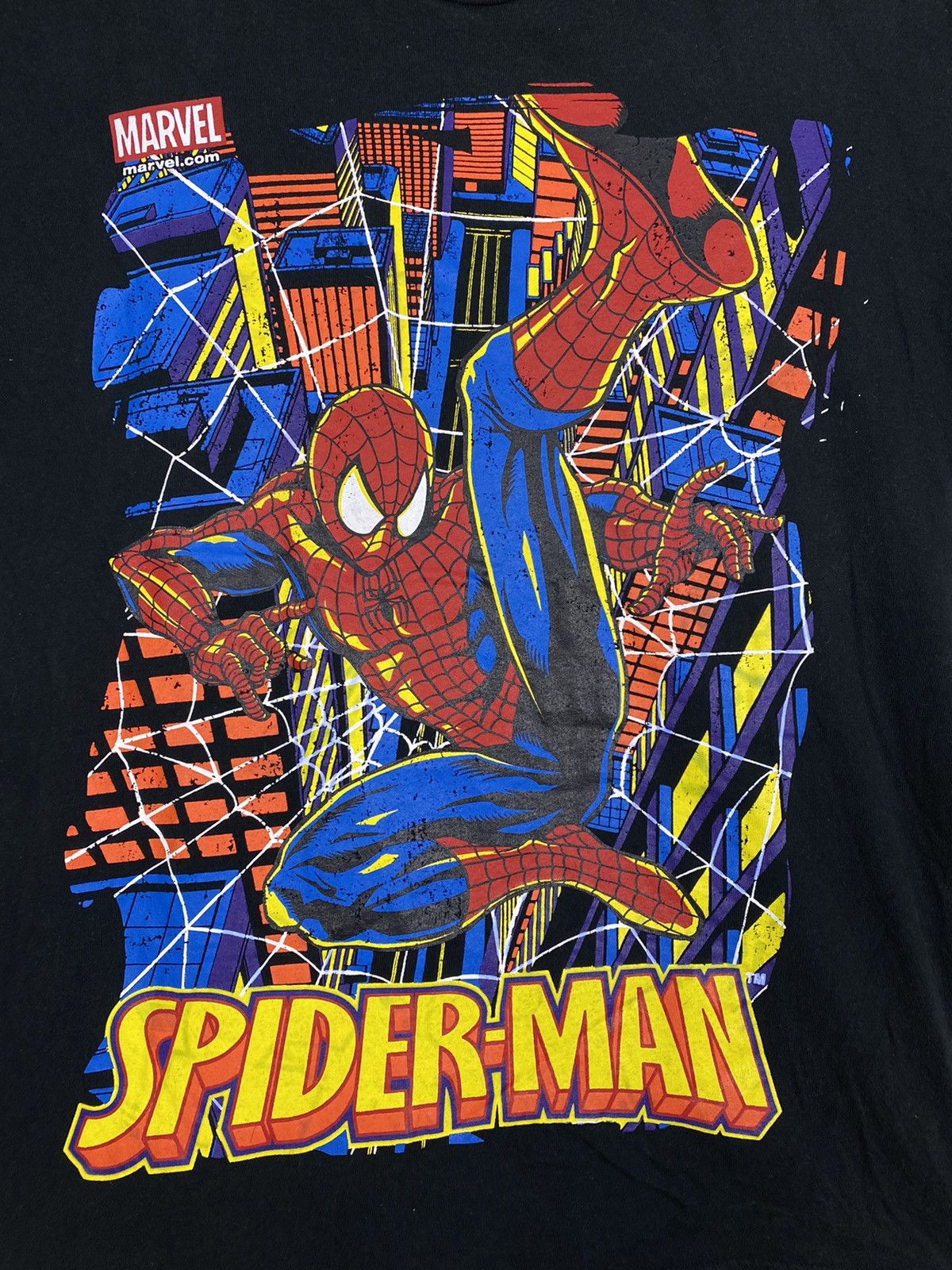 Marvel Comics OFFER 🔥 Spiderman Marvel By Universal Studio Tee T Shirt Size US S / EU 44-46 / 1 - 2 Thumbnail