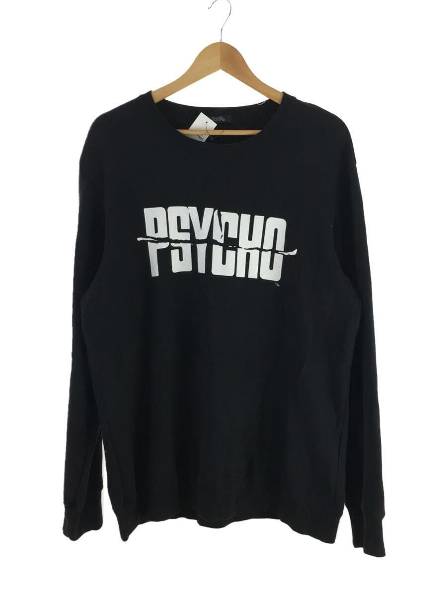 image of Undercover Aw16 Psycho Crewneck Sweatshirt in Black, Men's (Size XL)