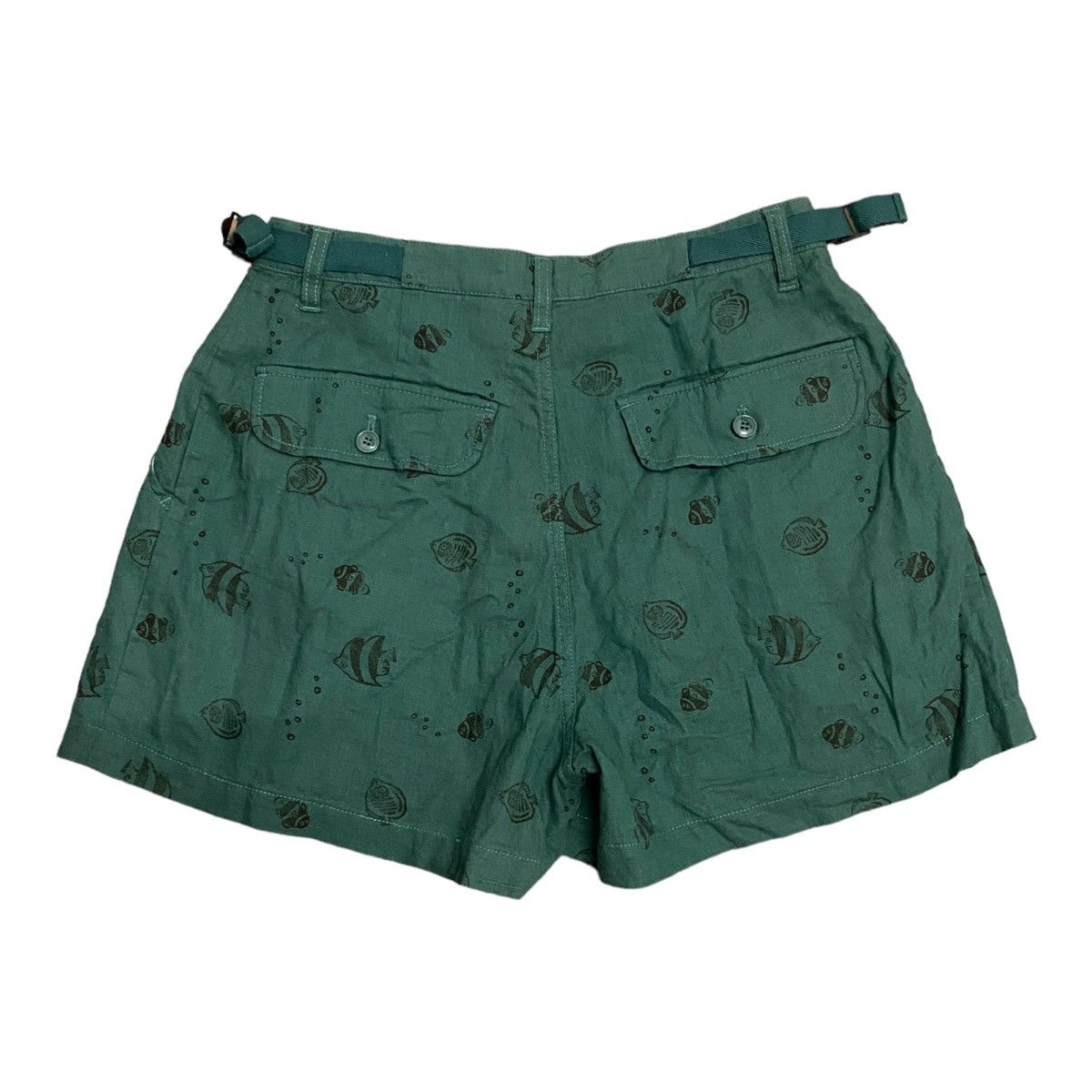 Issey Miyake × Japanese Brand × Vintage Vintage Ne-Net Issey Miyake Fullprint shortpant Size 26" / US 2 / IT 38 - 2 Thumbnail