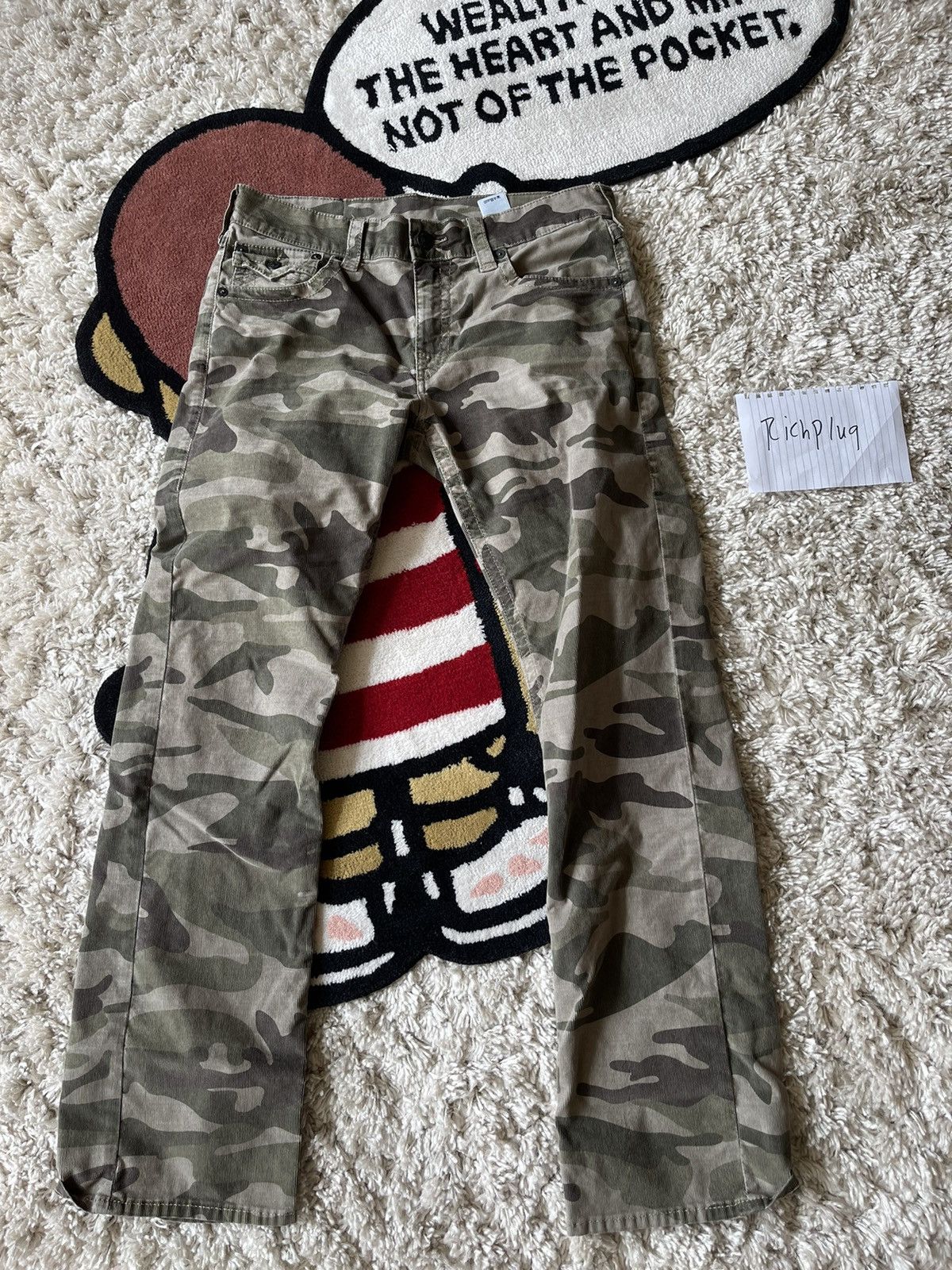 Corteiz corteiz x seventyfouriswar sweatpants | Grailed