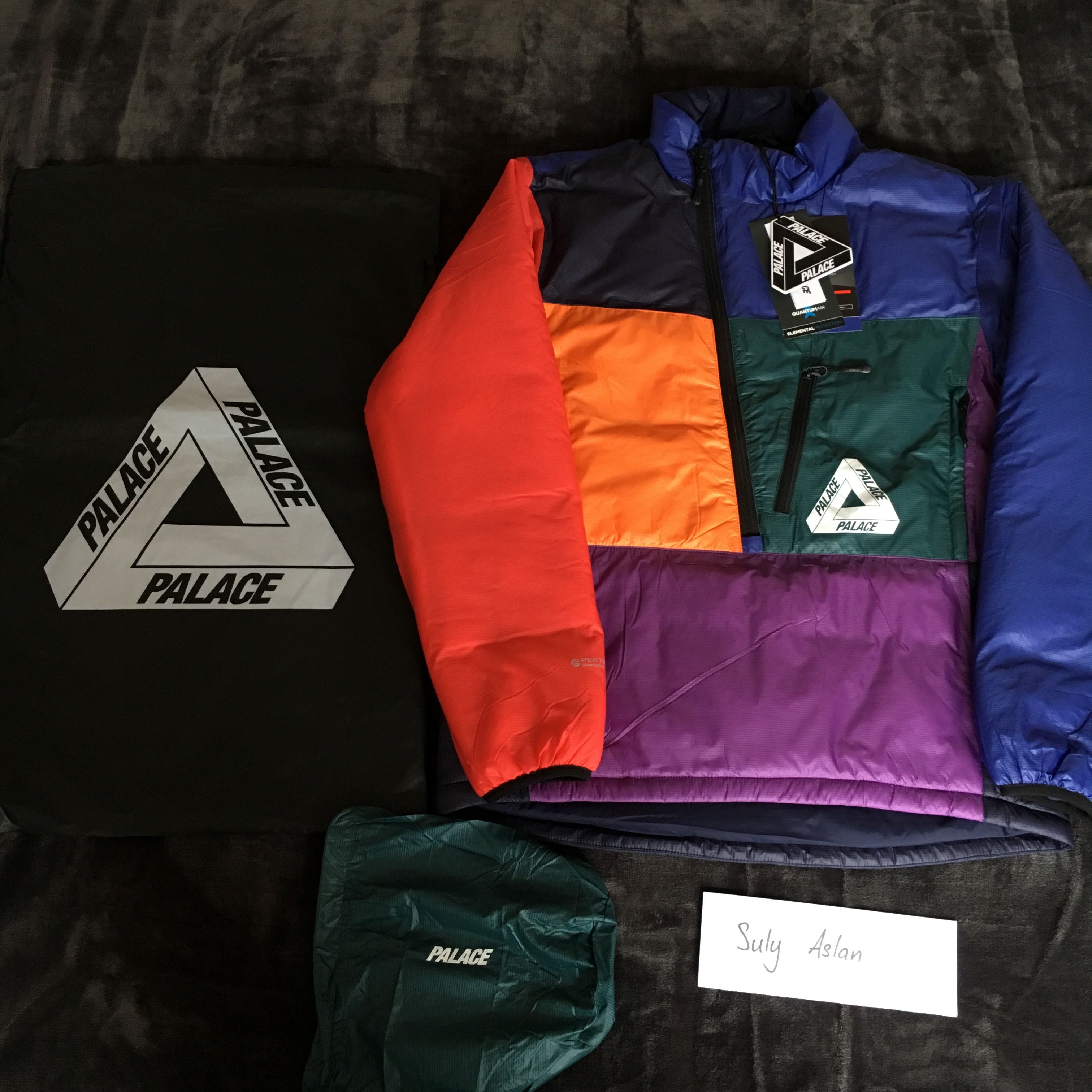 Palace Palace P-Tex Pertex Linear Multi Jacket | Grailed