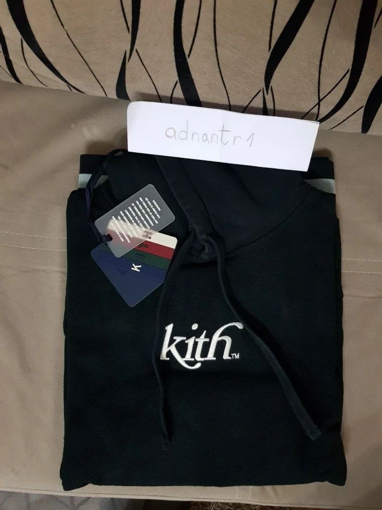 Kith Kith Reverse Williams Hoodie - Black | Grailed