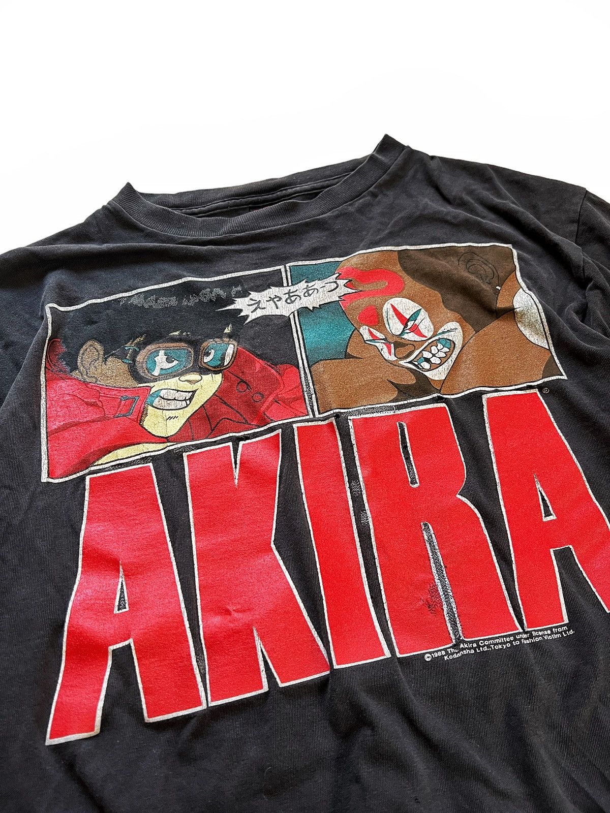 Vintage 1988 Akira “Kaneda vs Joker” Fashion Victim Tee Size US L / EU 52-54 / 3 - 3 Thumbnail