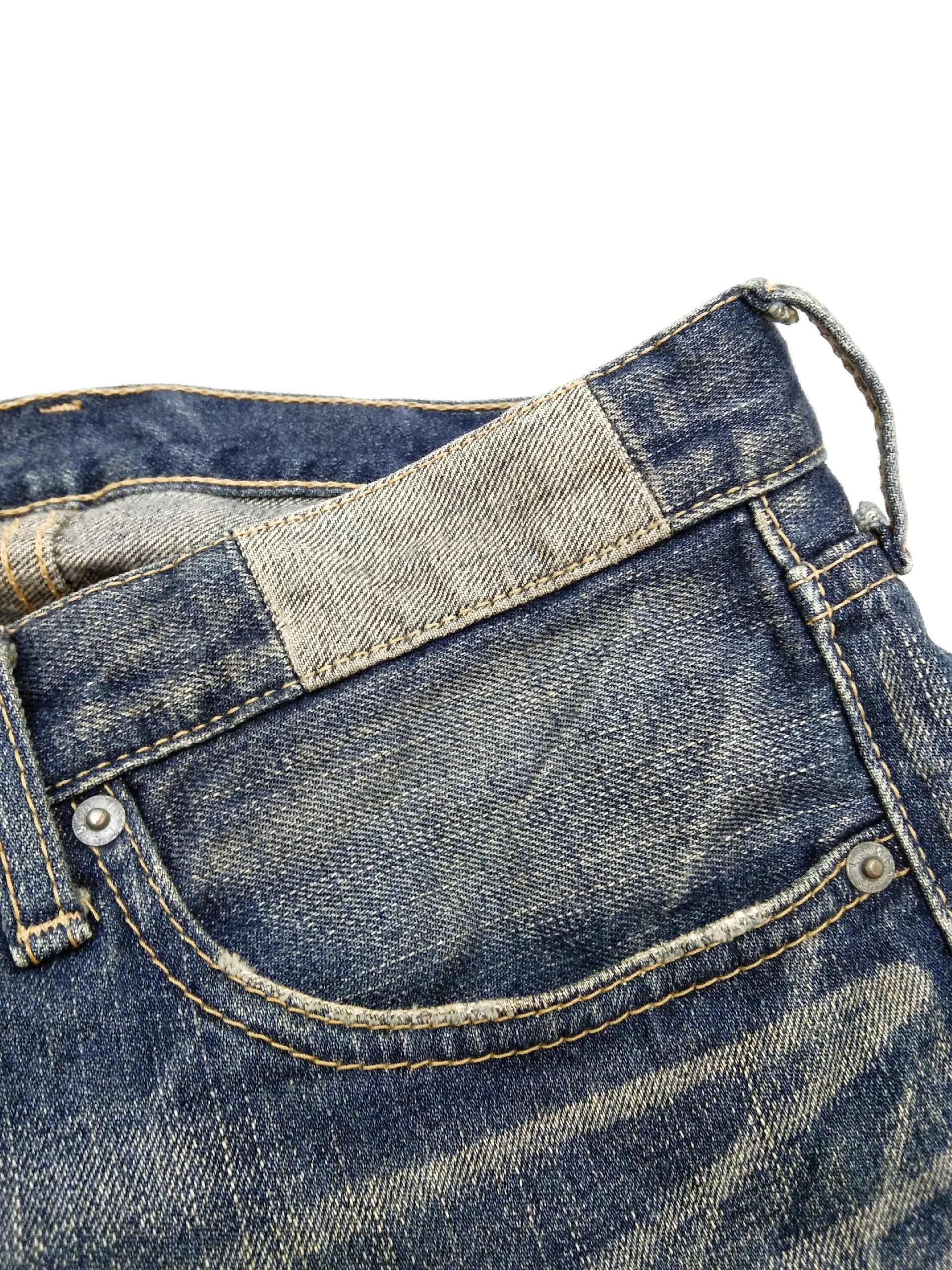 Levi's Vintage Levi's 505 Custom Patchwork Denim Jeans 34x32 Size US 34 / EU 50 - 9 Thumbnail