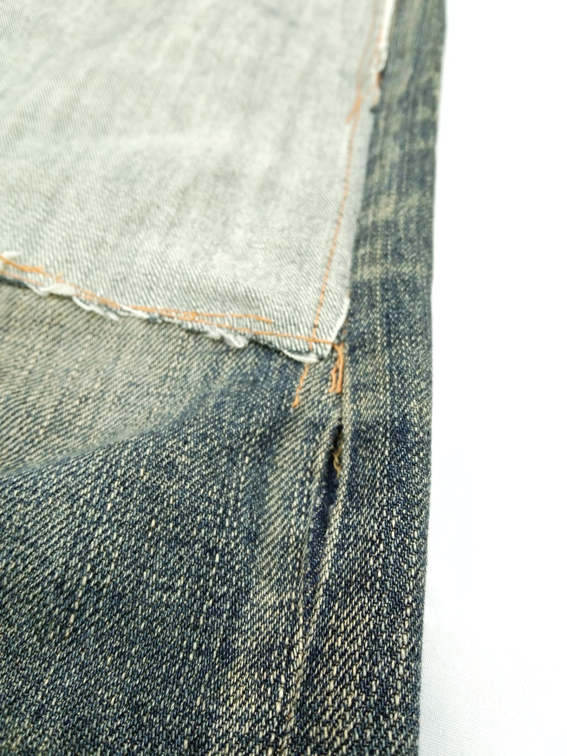 Levi's Vintage Levi's 505 Custom Patchwork Denim Jeans 34x32 Size US 34 / EU 50 - 7 Thumbnail