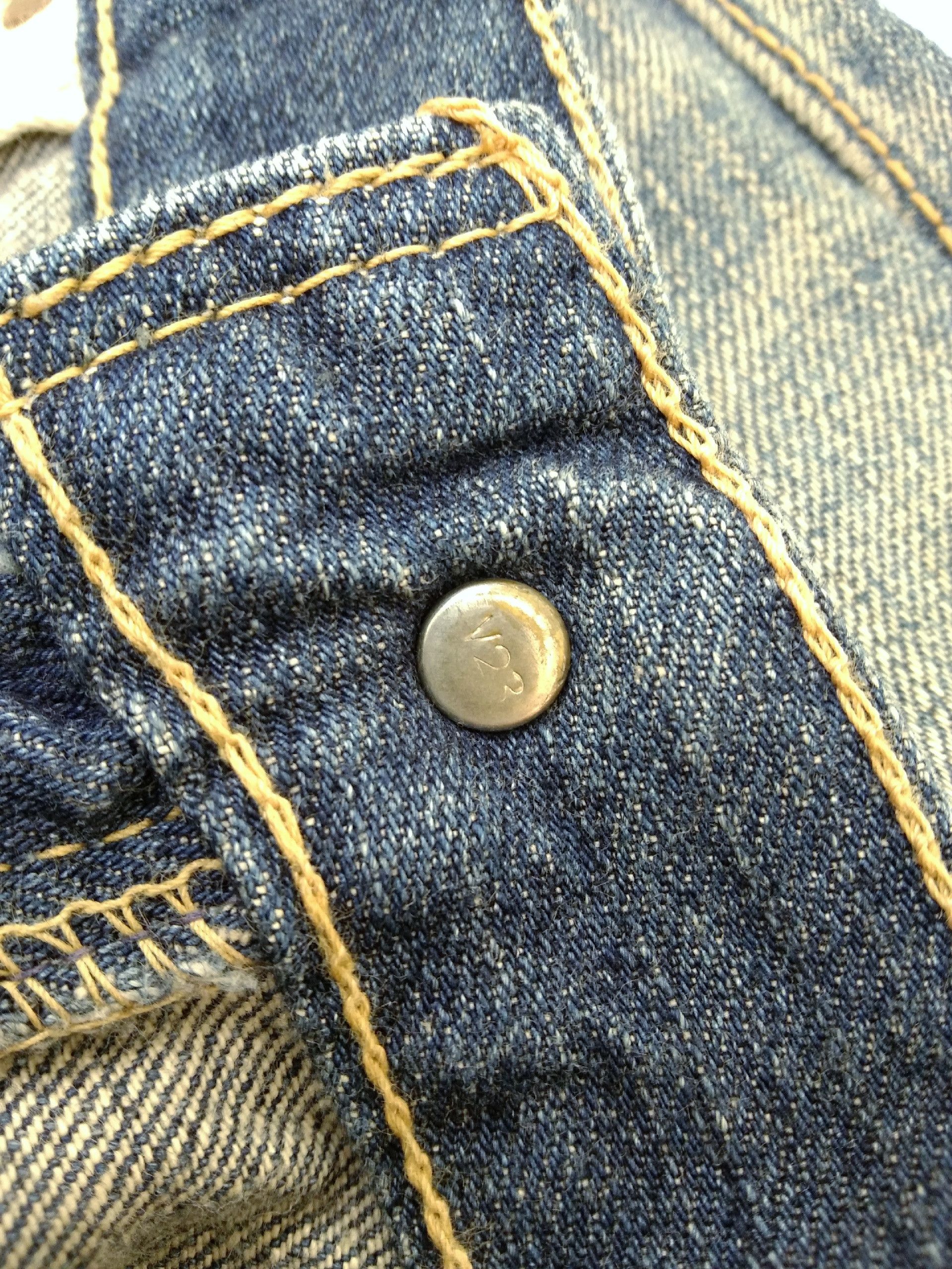 Levi's Vintage Levi's 505 Custom Patchwork Denim Jeans 34x32 Size US 34 / EU 50 - 12 Thumbnail